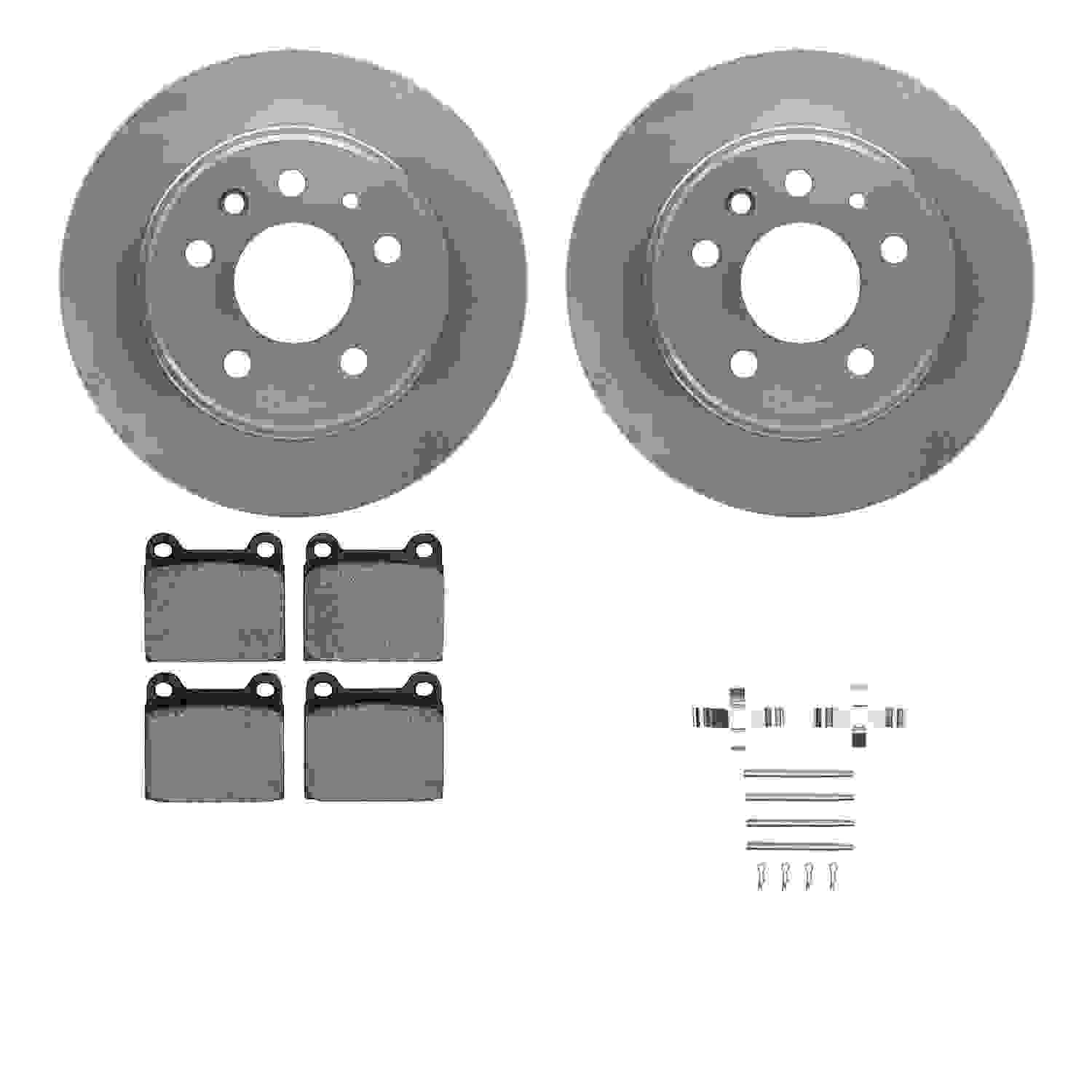 Dynamic Friction Company Disc Brake Kit 6512-63143