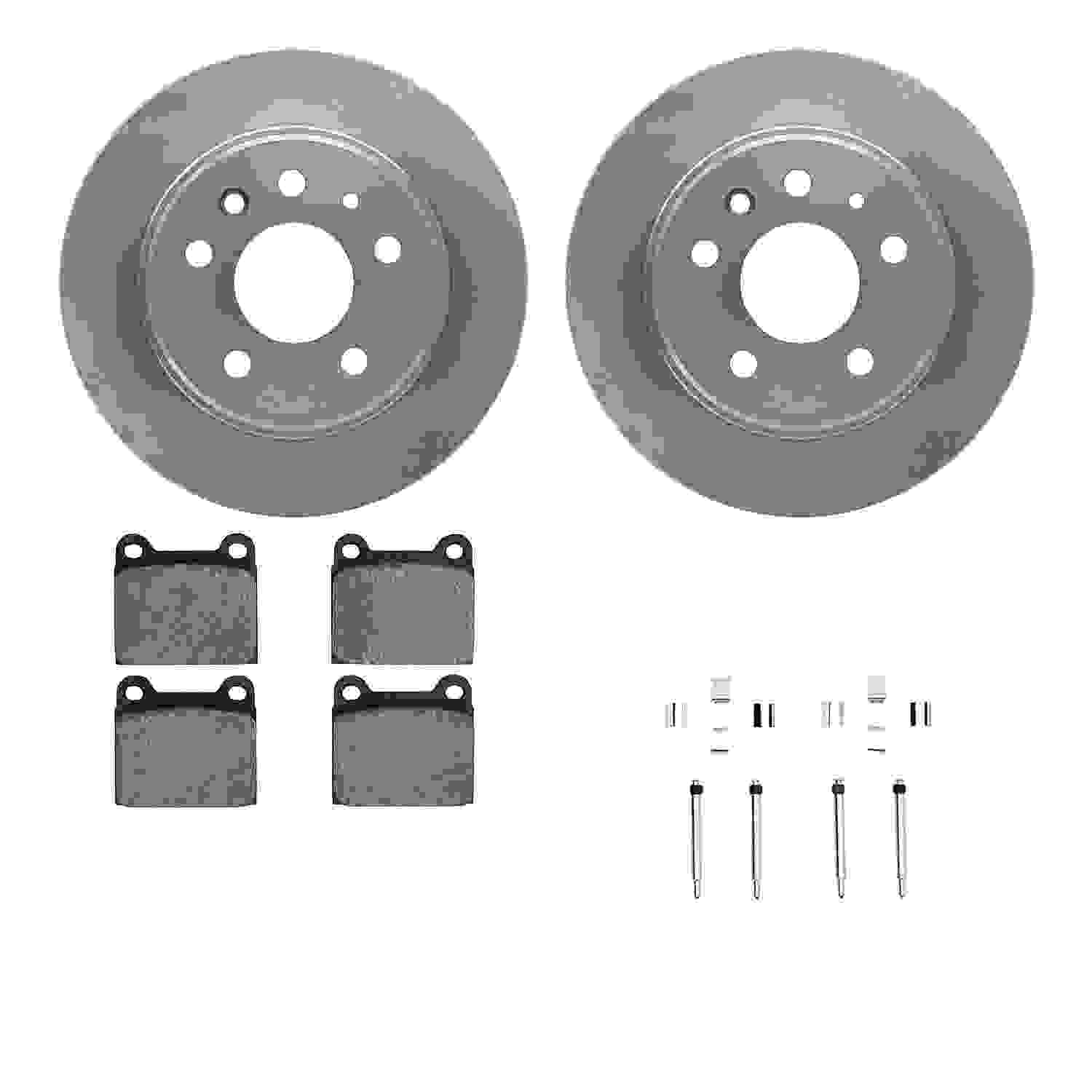 Dynamic Friction Company Disc Brake Kit 6512-63144