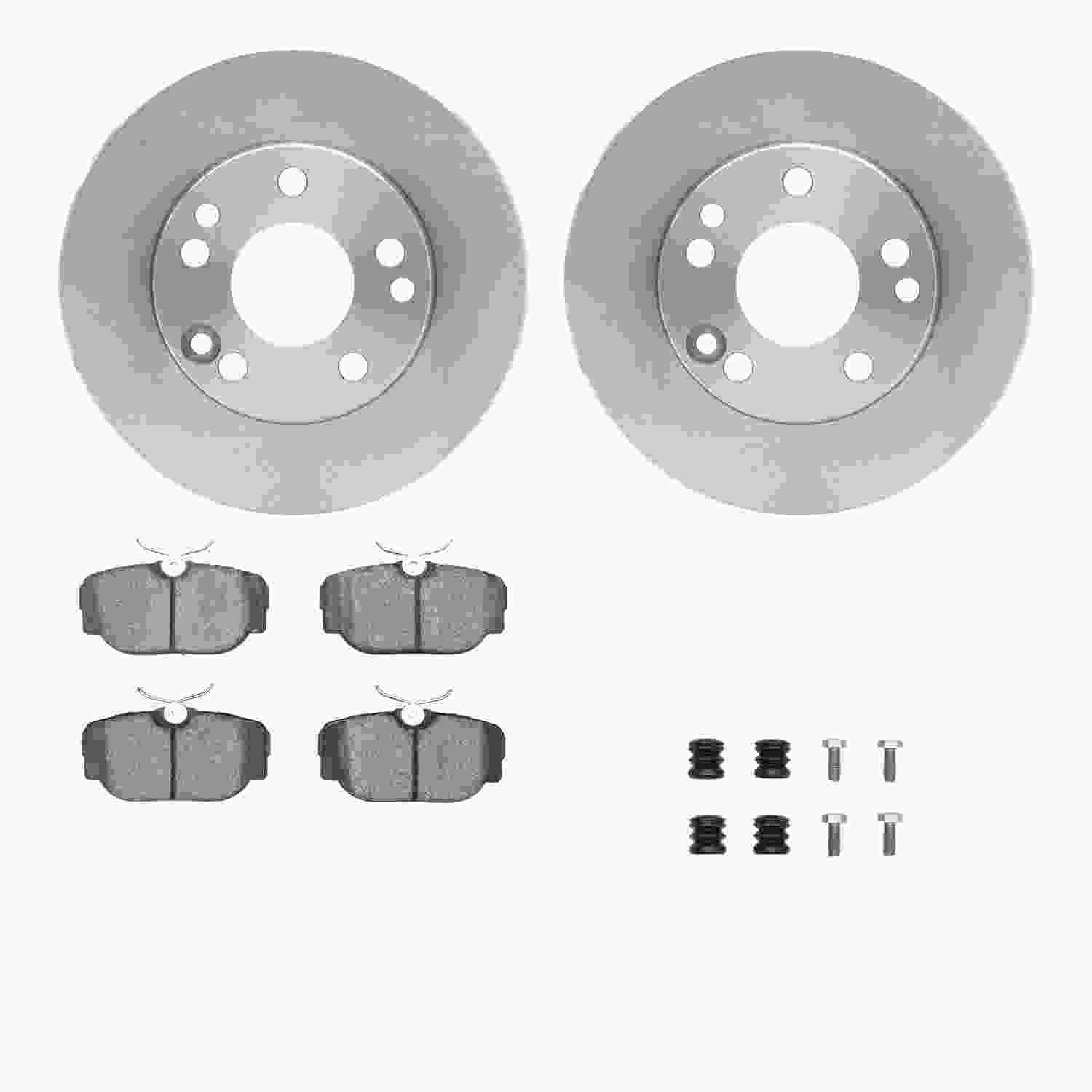 Dynamic Friction Company Disc Brake Kit 6512-63211