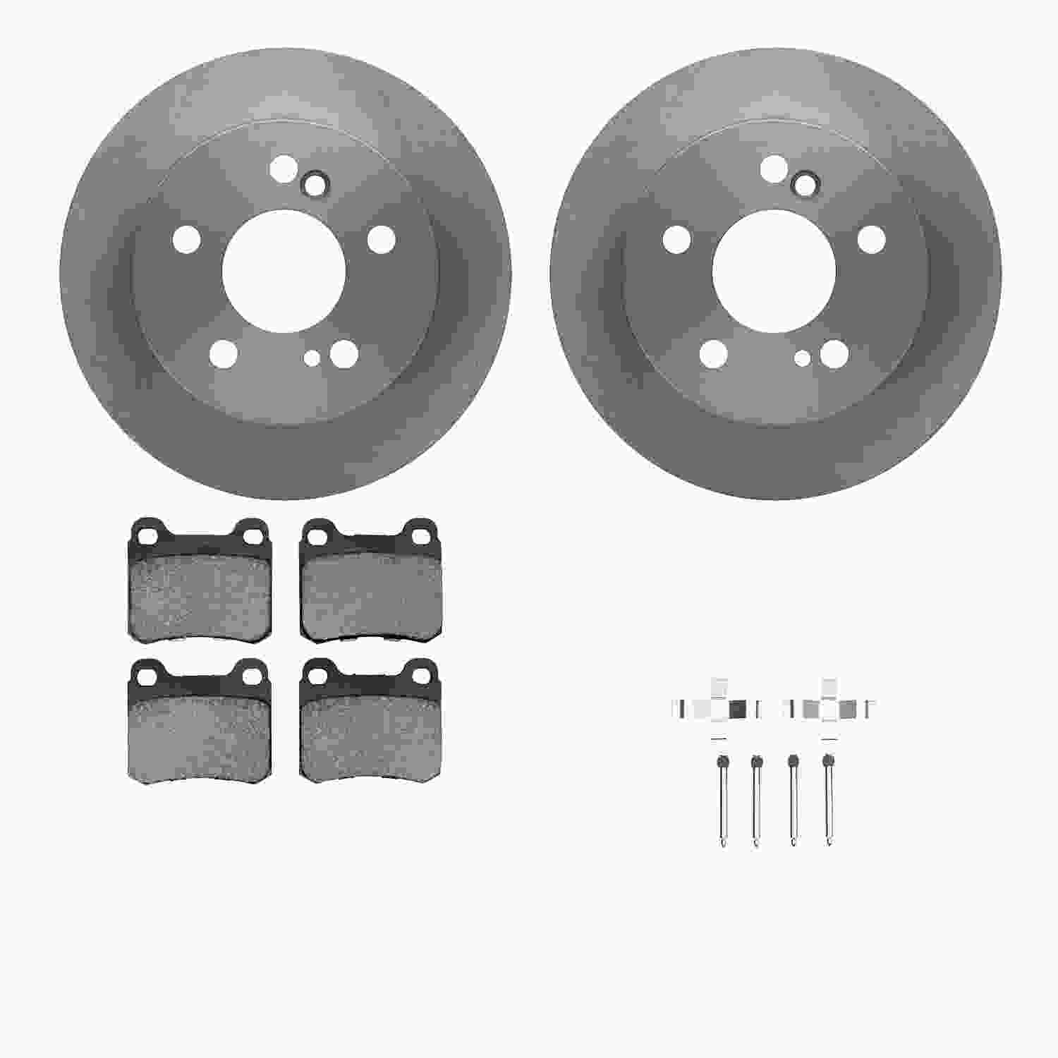 Dynamic Friction Company Disc Brake Kit 6512-63226