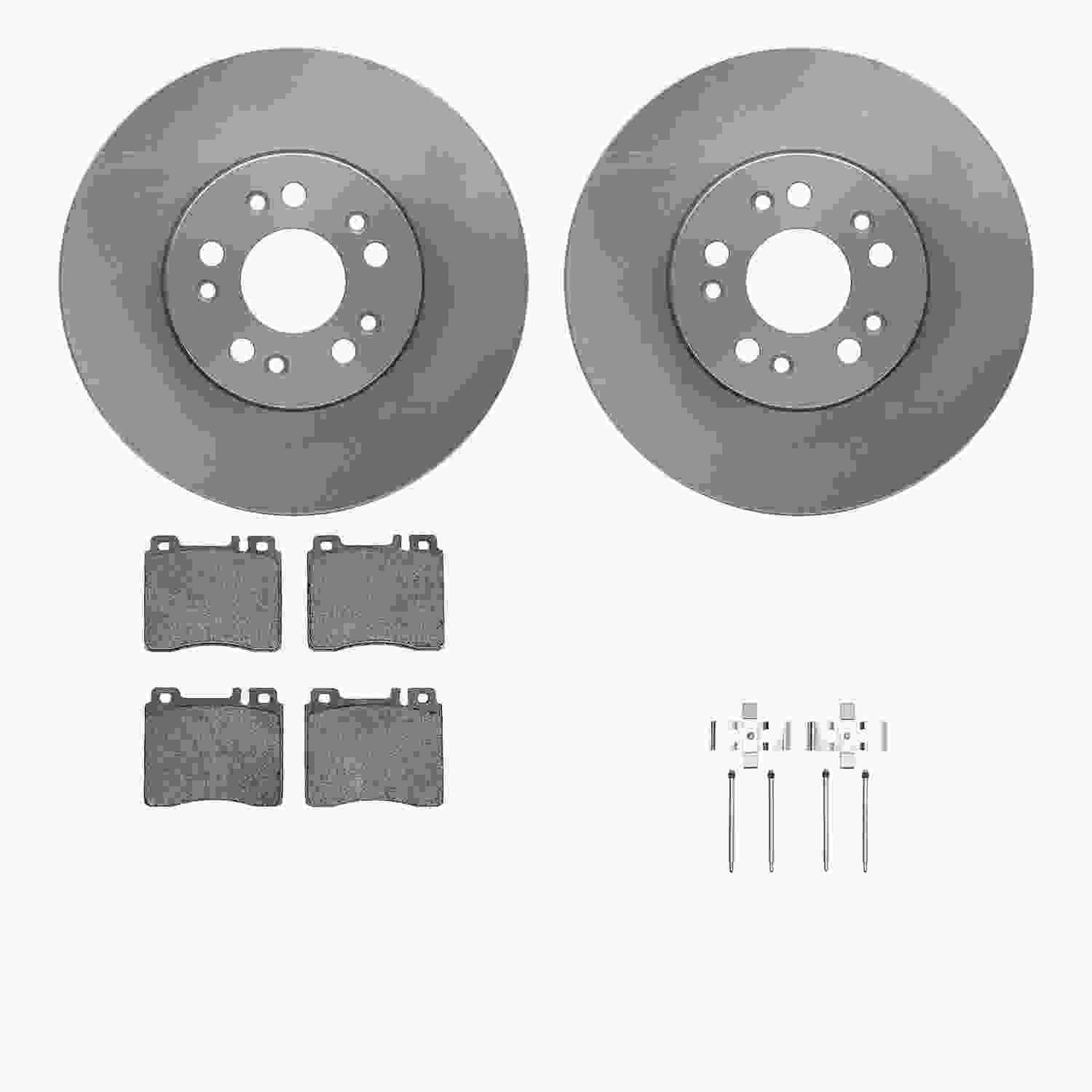 Dynamic Friction Company Disc Brake Kit 6512-63257