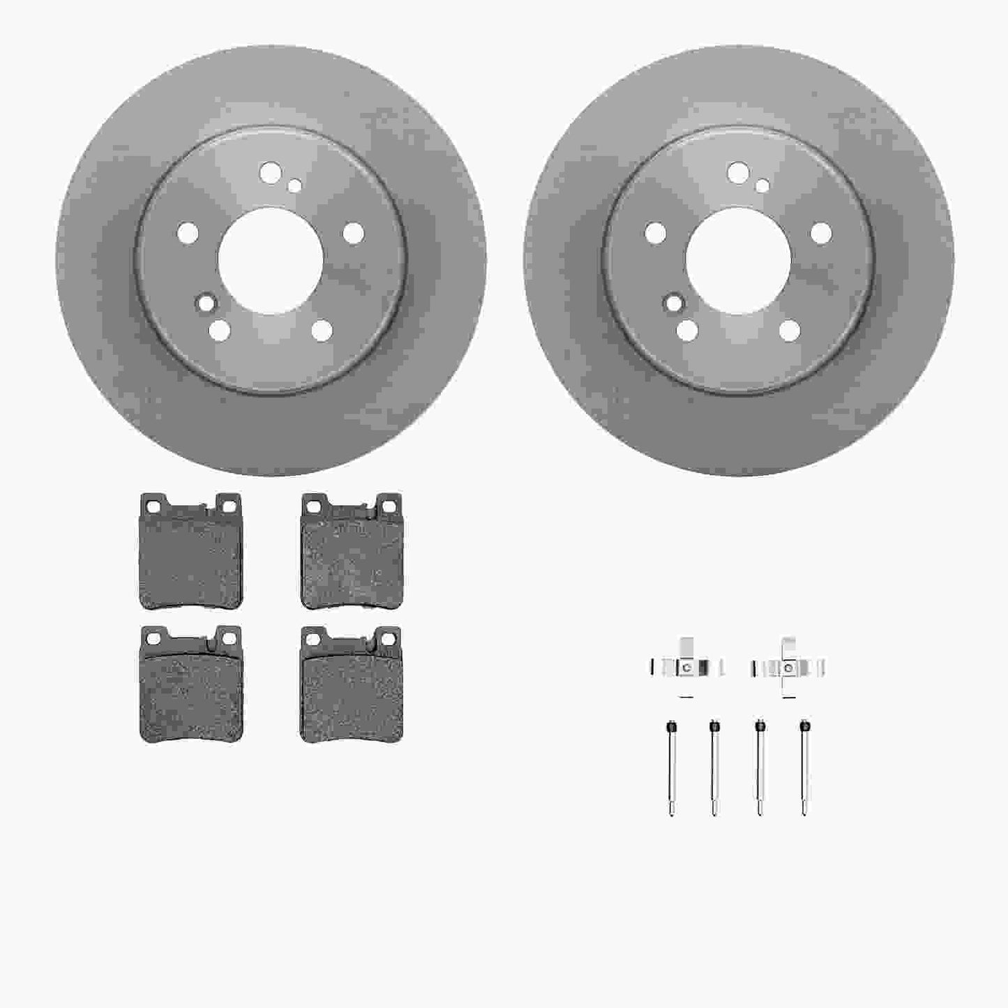 Dynamic Friction Company Disc Brake Kit 6512-63300