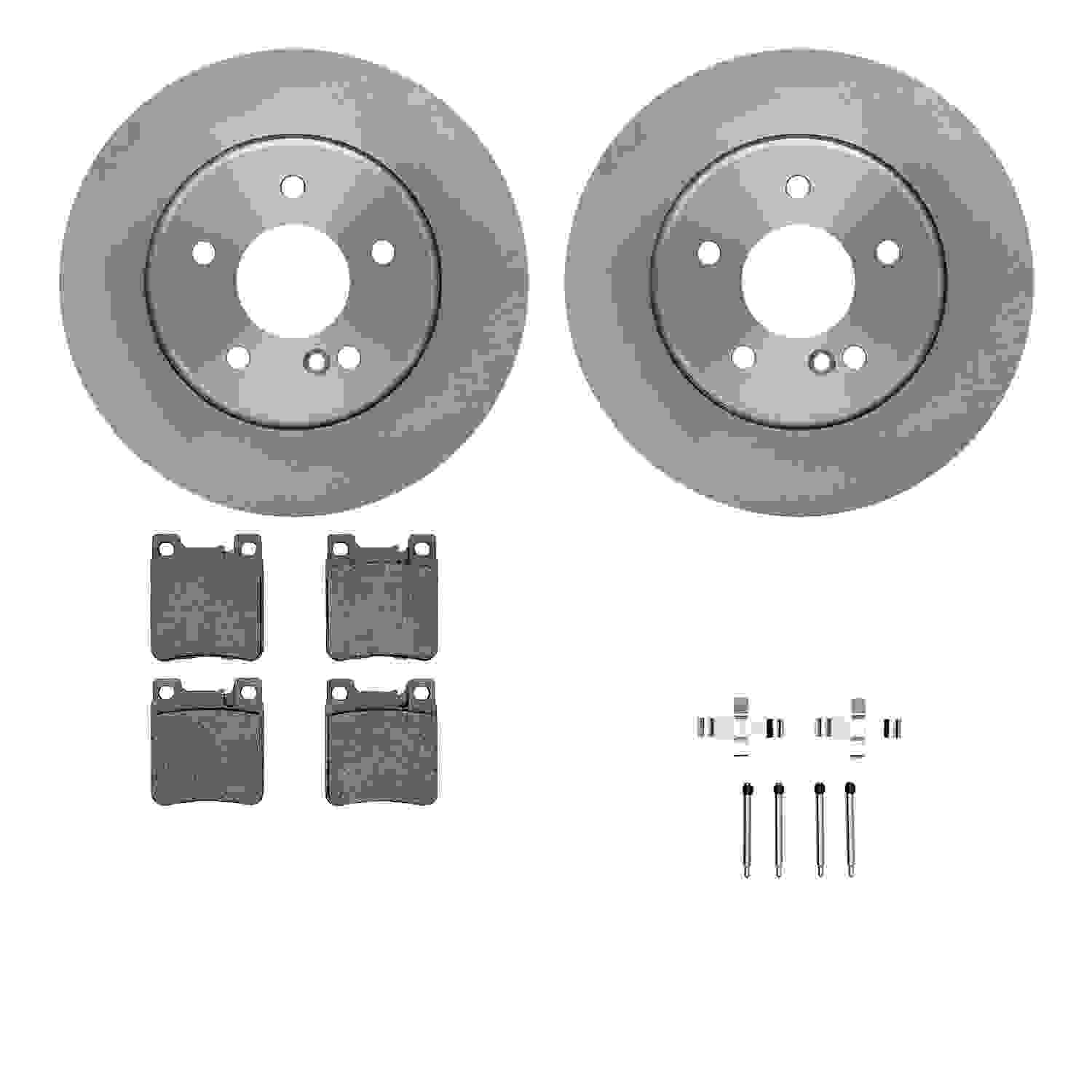 Dynamic Friction Company Disc Brake Kit 6512-63306