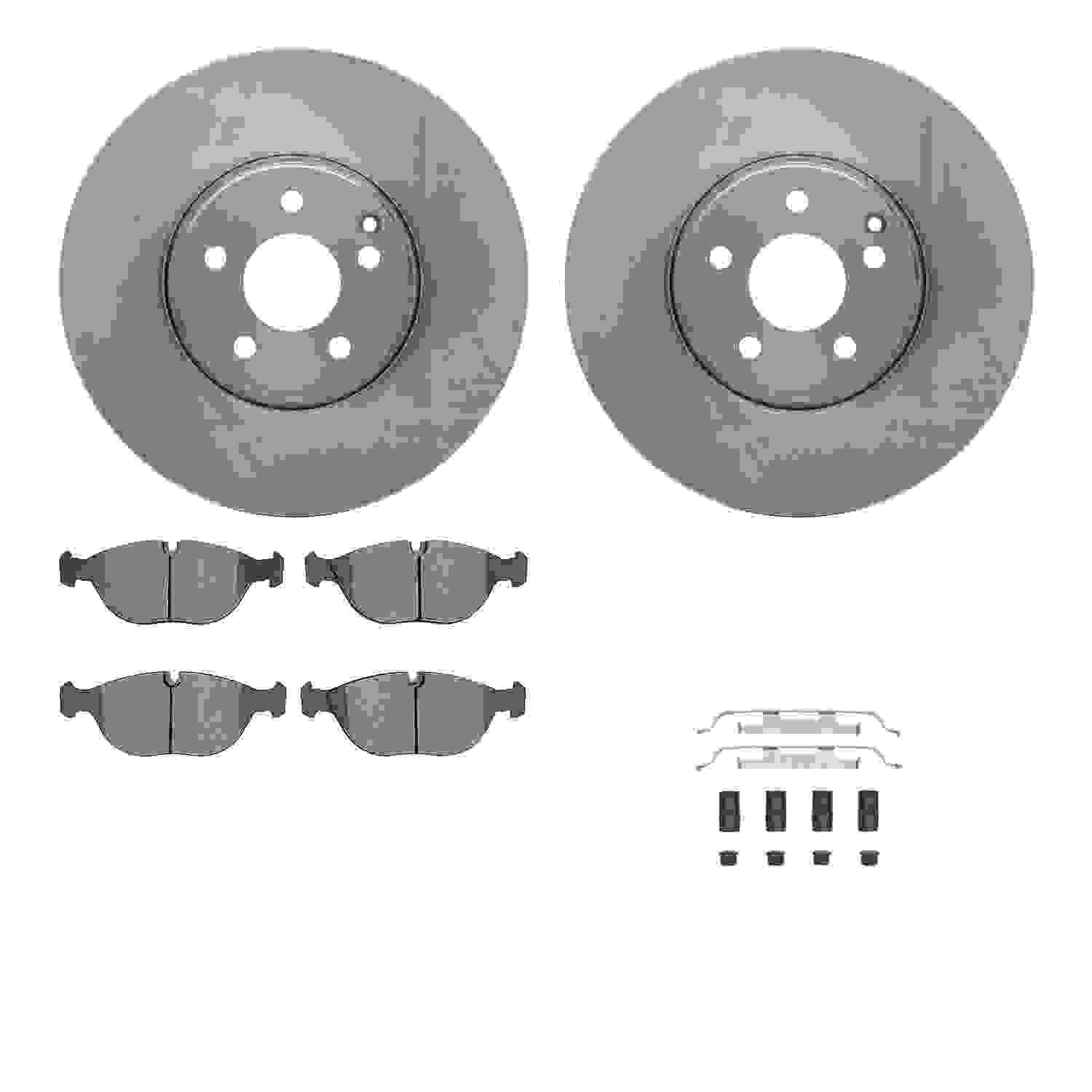 Dynamic Friction Company Disc Brake Kit 6512-63377