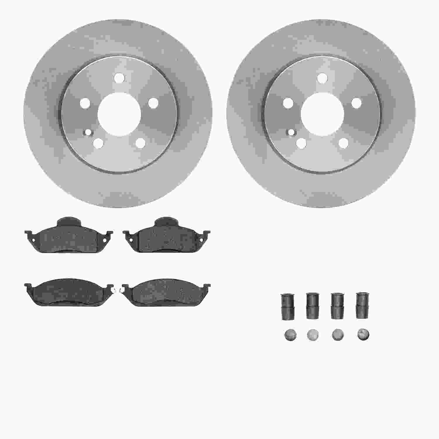 Dynamic Friction Company Disc Brake Kit 6512-63490