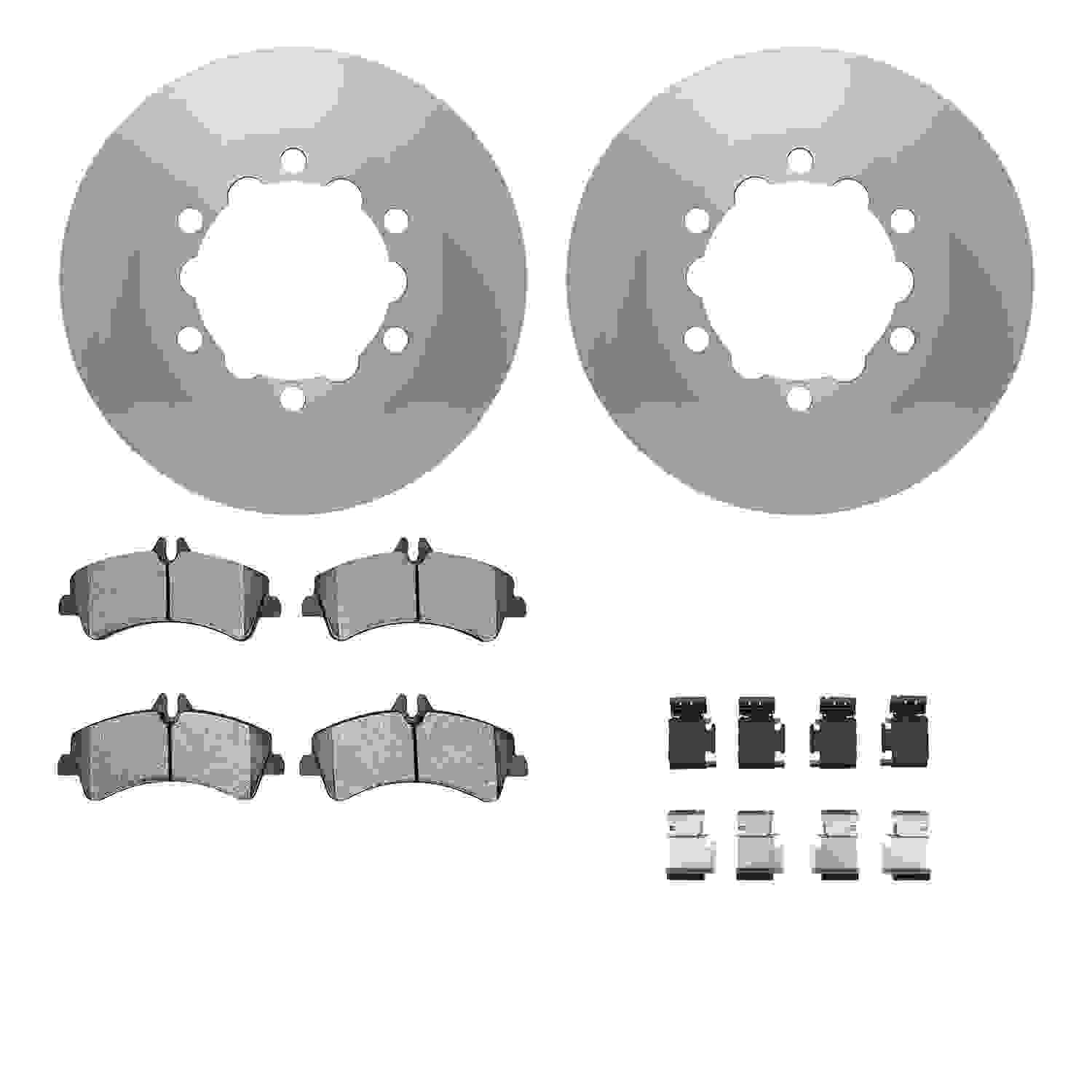 Dynamic Friction Company Disc Brake Kit 6512-63538