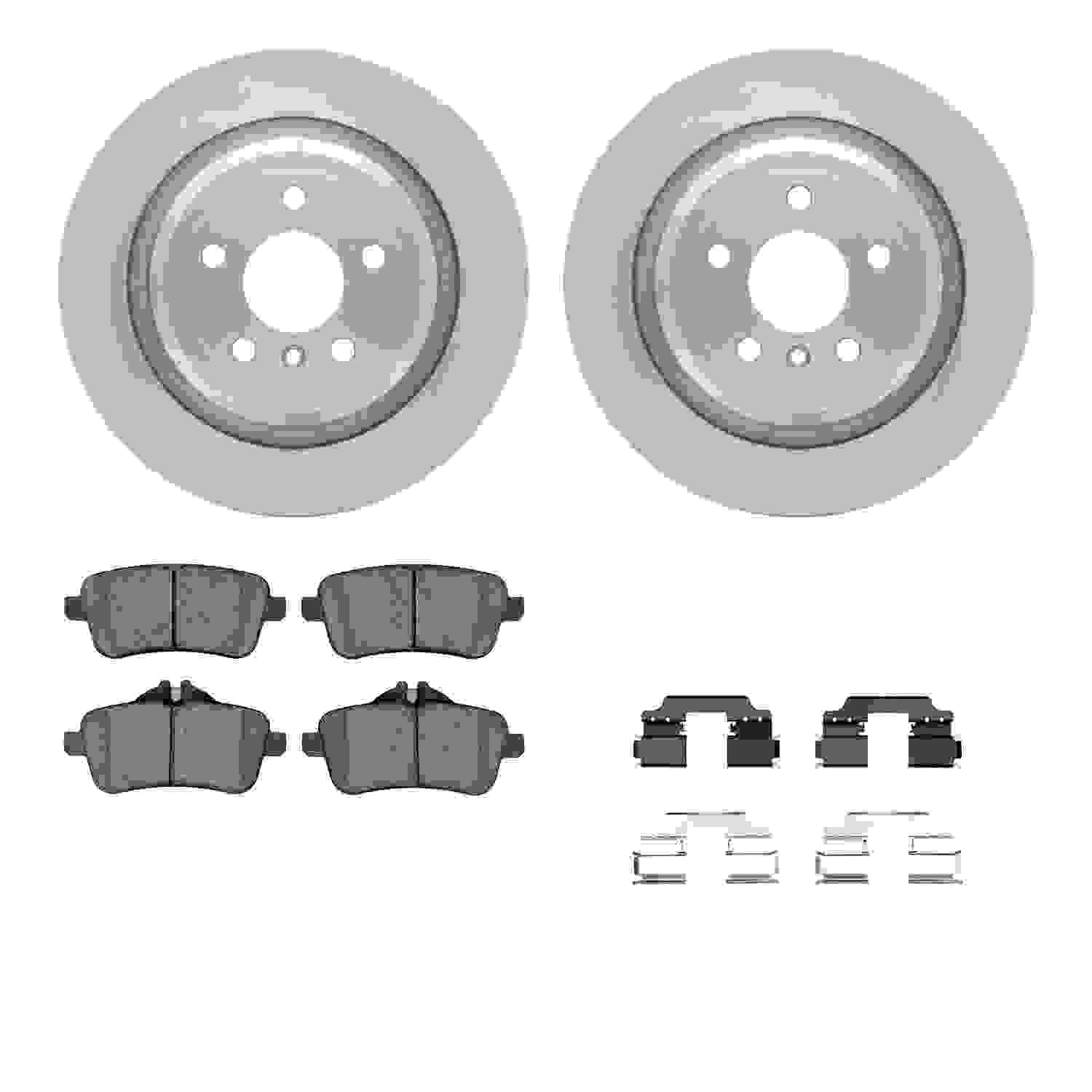 Dynamic Friction Company Disc Brake Kit 6512-63551