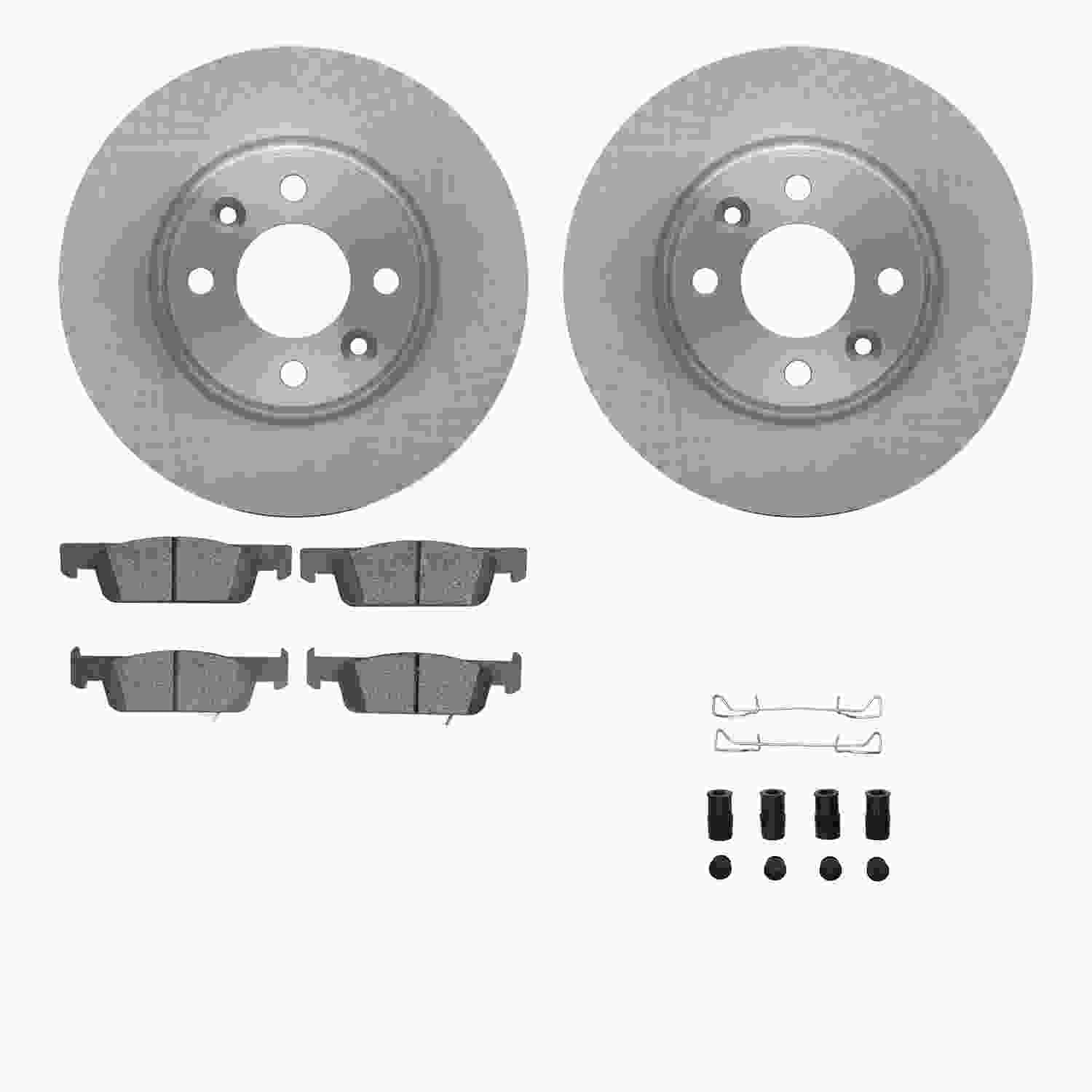 Dynamic Friction Company Disc Brake Kit 6512-63578