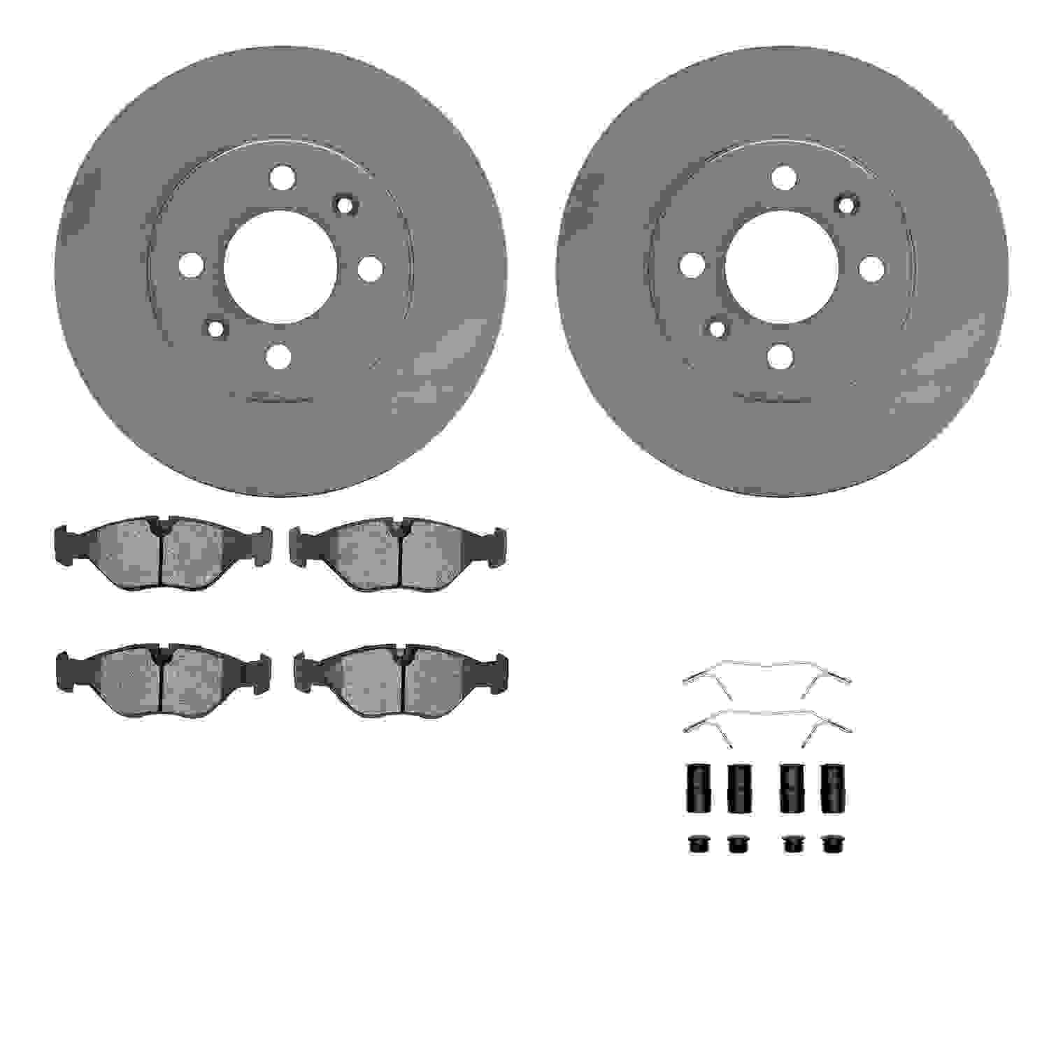 Dynamic Friction Company Disc Brake Kit 6512-65049