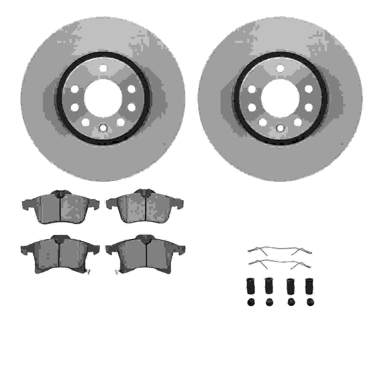 Dynamic Friction Company Disc Brake Kit 6512-65071