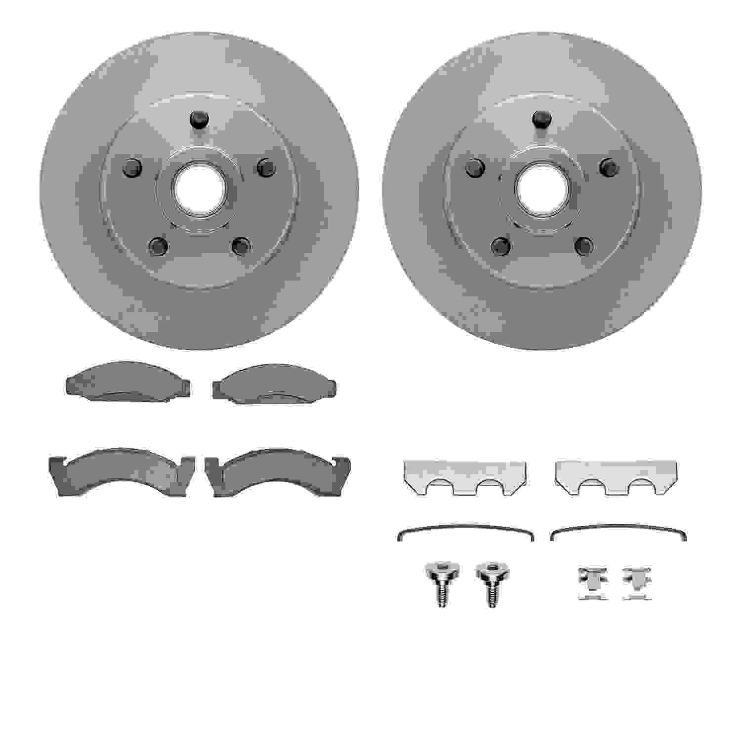 Dynamic Friction Company Disc Brake Kit 6512-66010