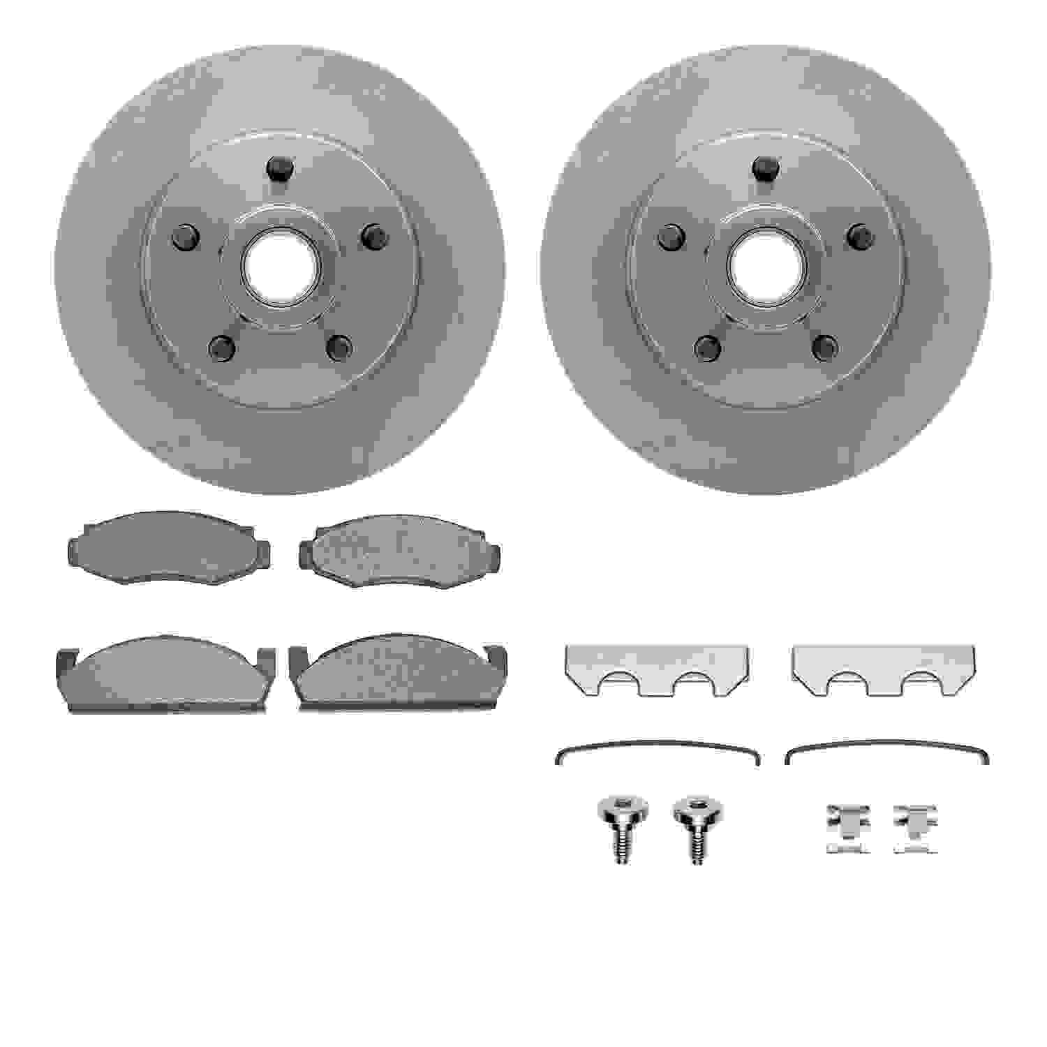 Dynamic Friction Company Disc Brake Kit 6512-66011