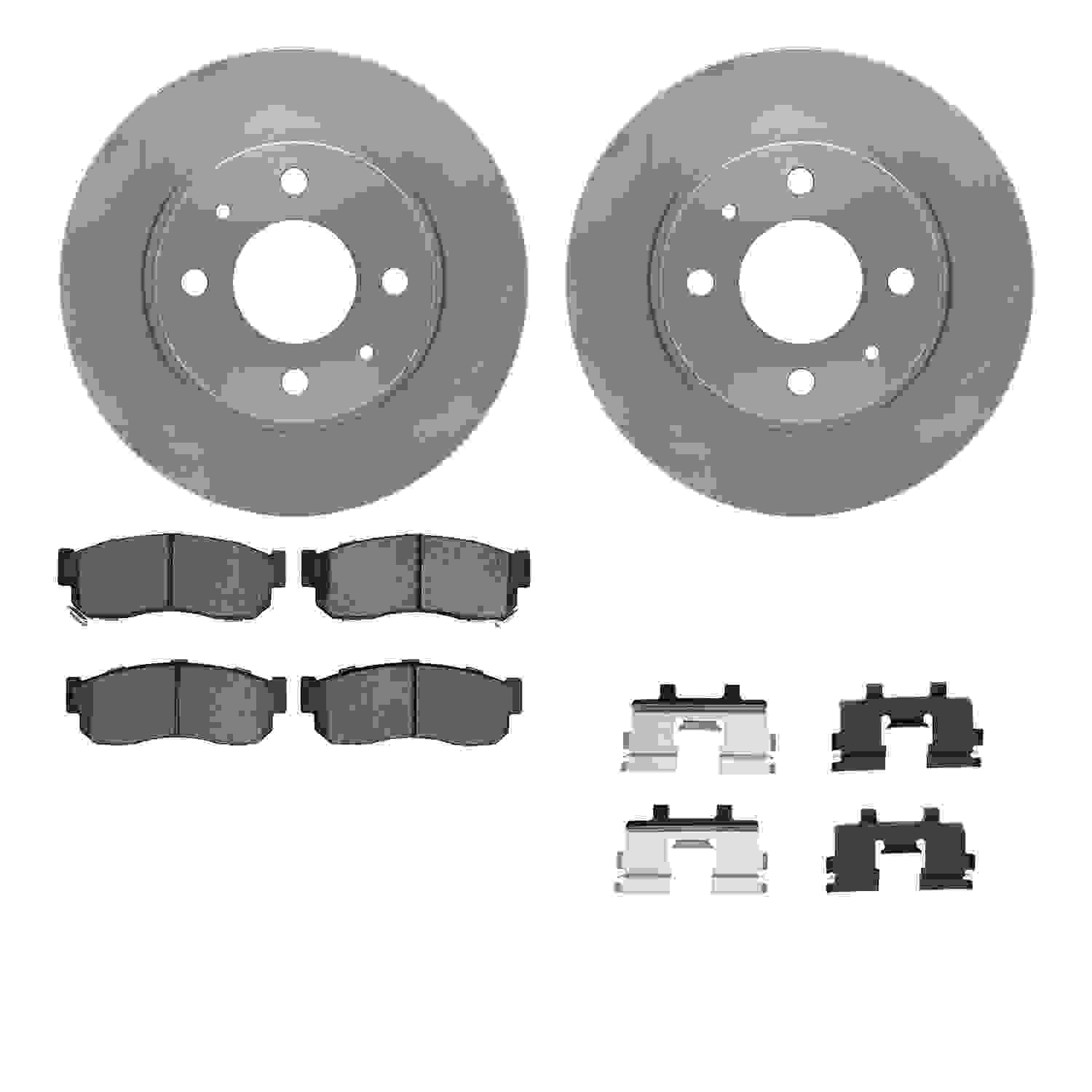 Dynamic Friction Company Disc Brake Kit 6512-67085