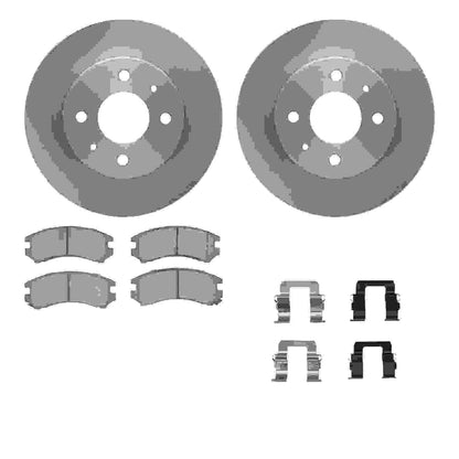 Dynamic Friction Company Disc Brake Kit 6512-67103