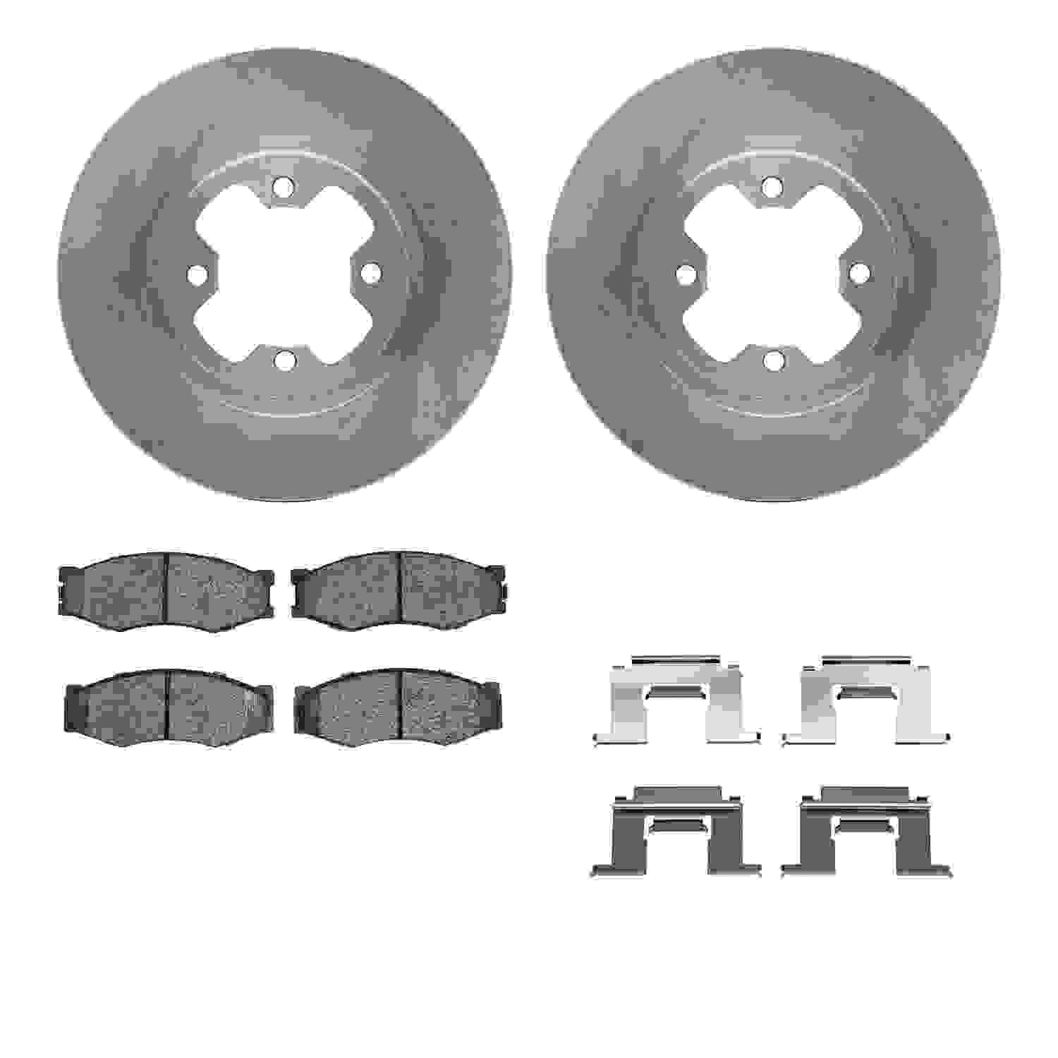 Dynamic Friction Company Disc Brake Kit 6512-67136