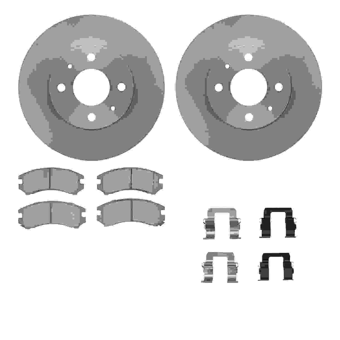 Dynamic Friction Company Disc Brake Kit 6512-67151