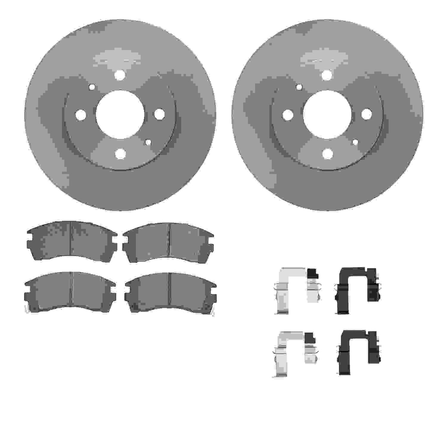 Dynamic Friction Company Disc Brake Kit 6512-67152