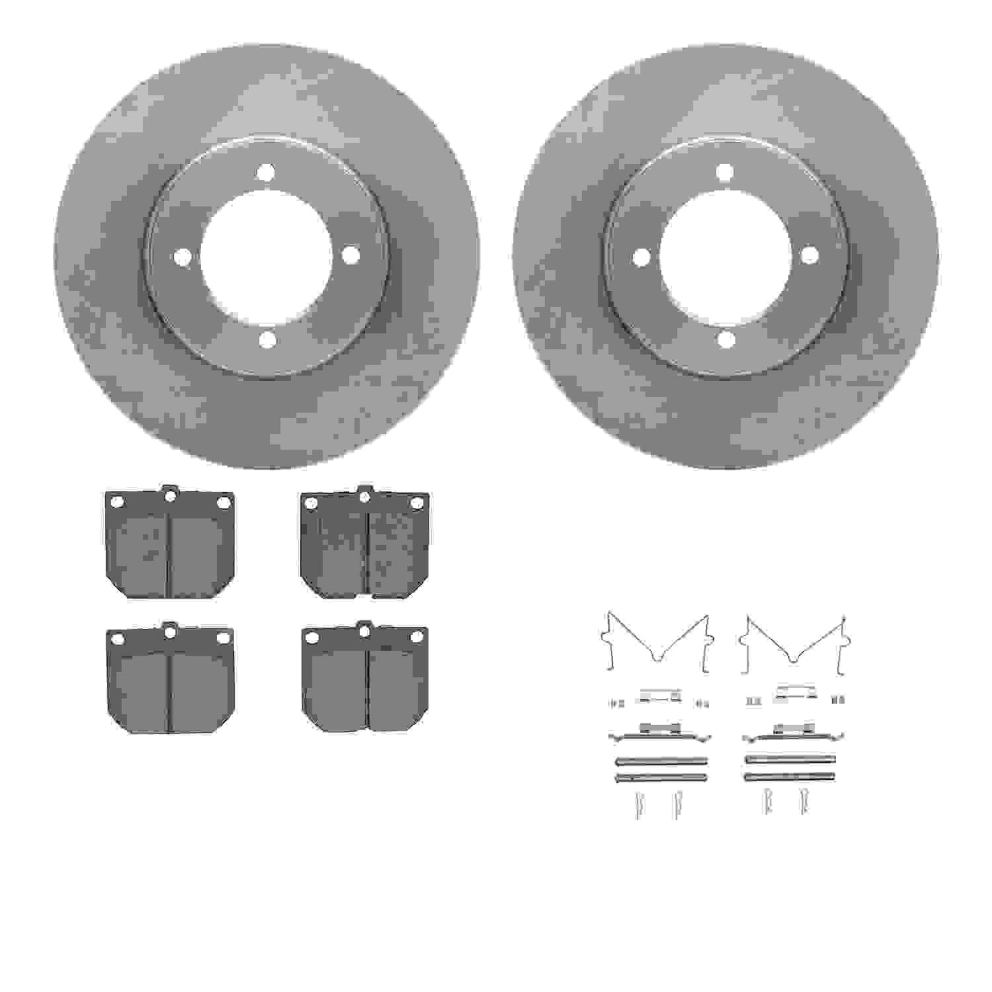 Dynamic Friction Company Disc Brake Kit 6512-67157