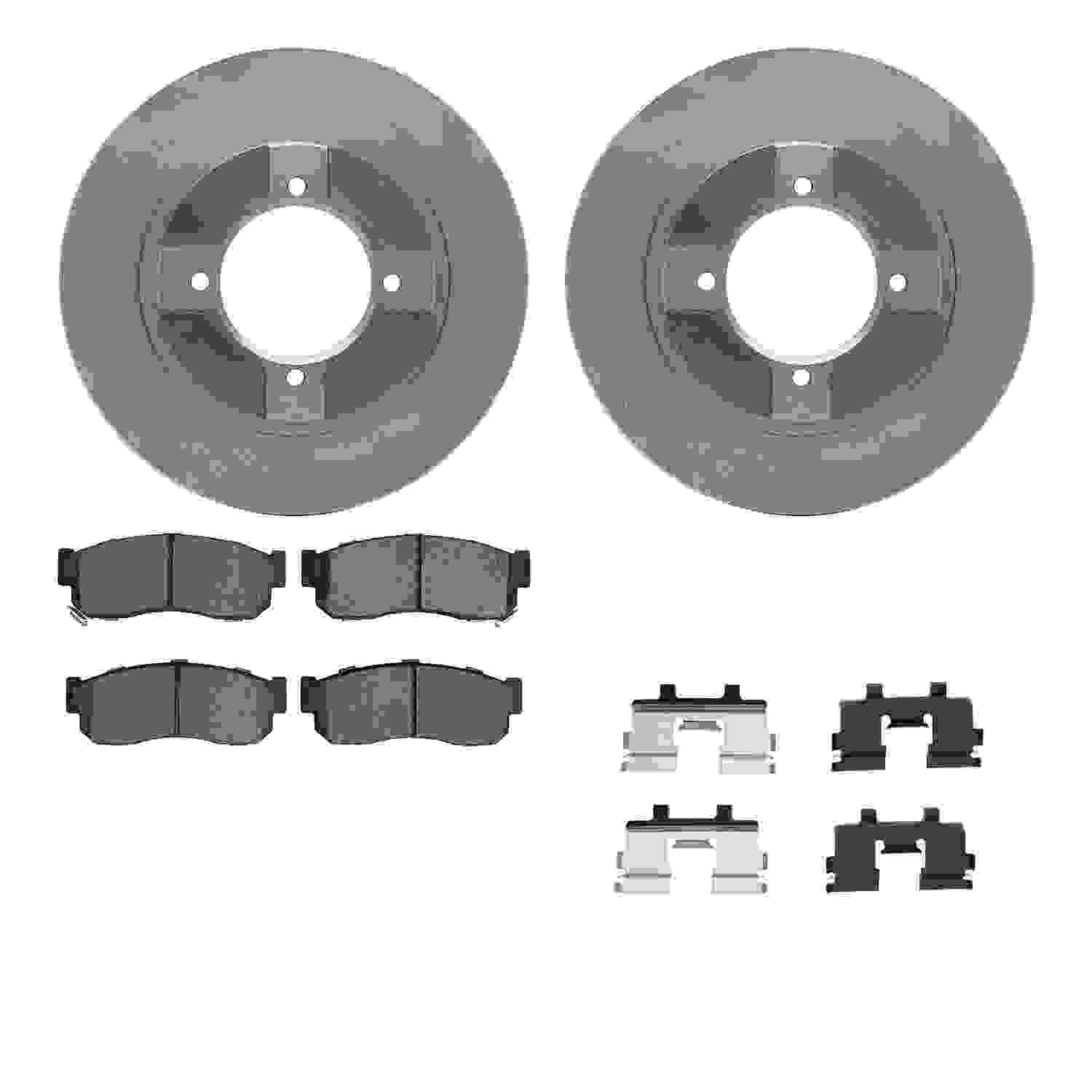 Dynamic Friction Company Disc Brake Kit 6512-67175