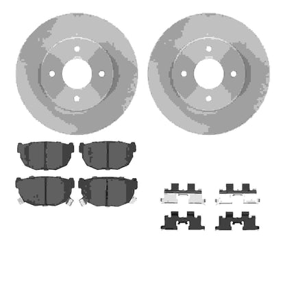 Dynamic Friction Company Disc Brake Kit 6512-67193