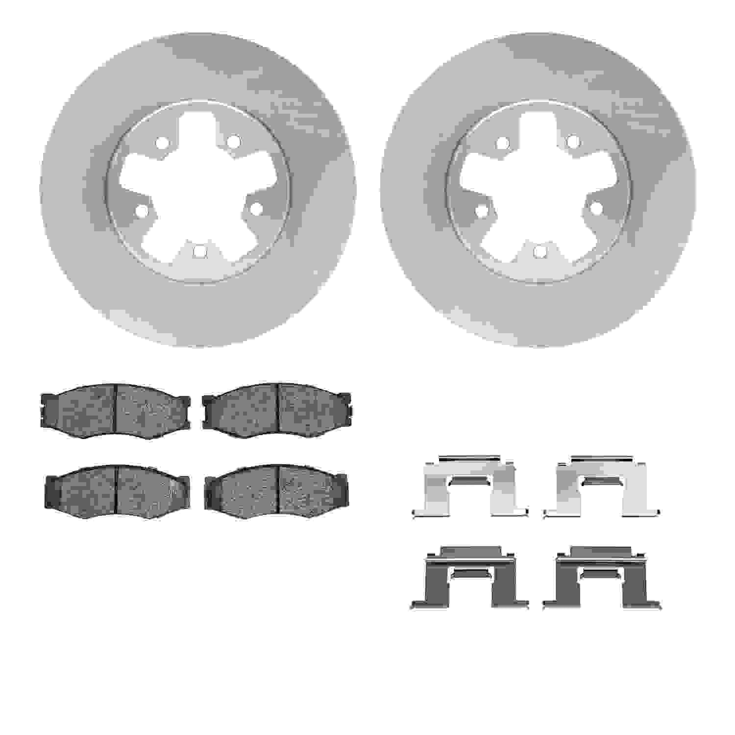 Dynamic Friction Company Disc Brake Kit 6512-67199