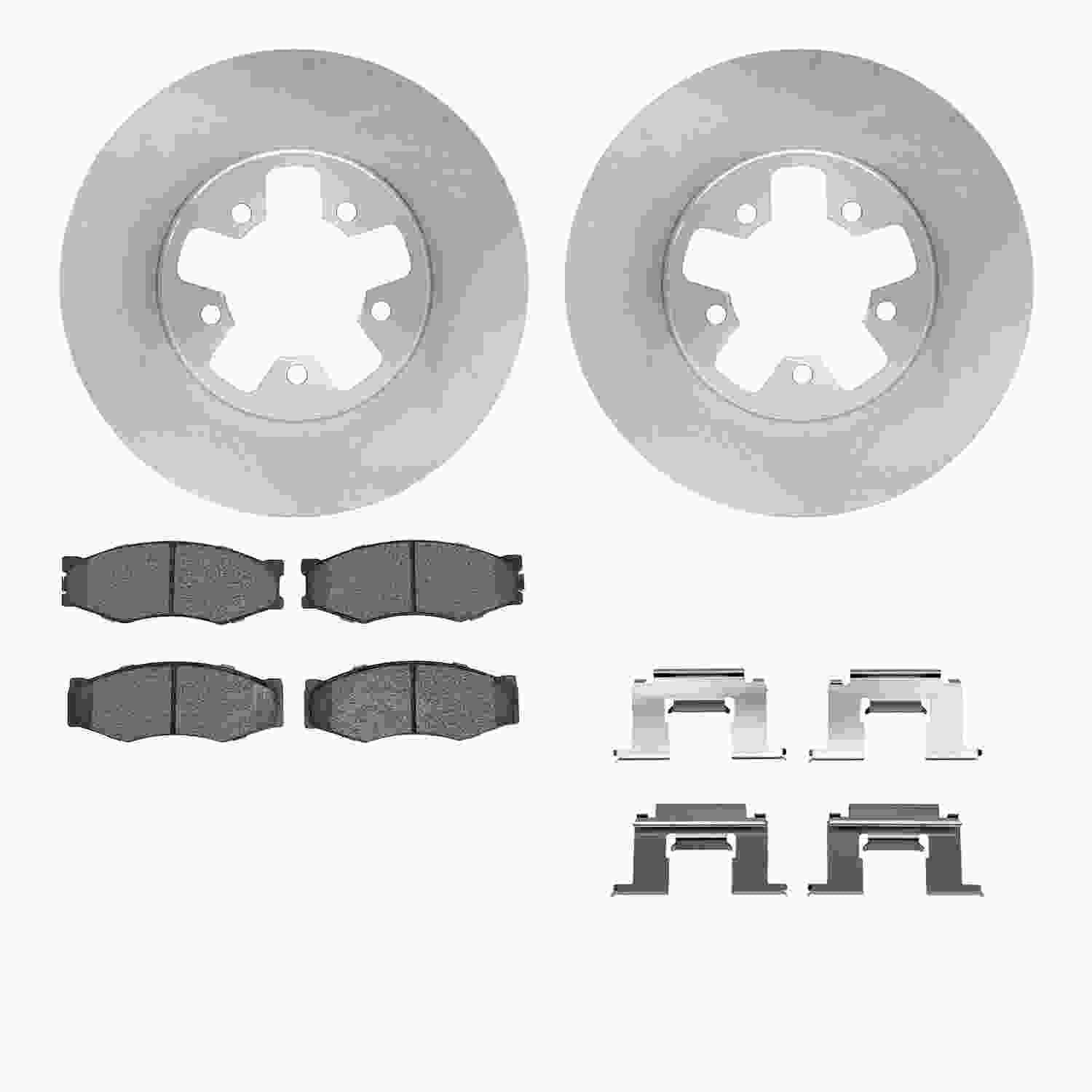 Dynamic Friction Company Disc Brake Kit 6512-67200