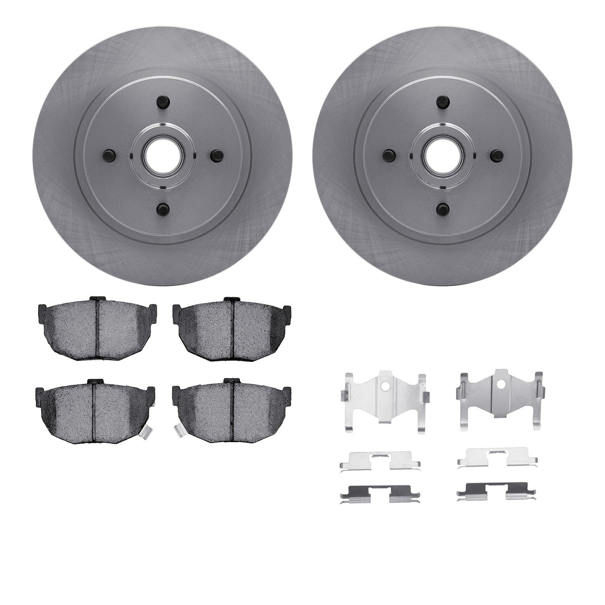 Dynamic Friction Company Disc Brake Kit 6512-67207