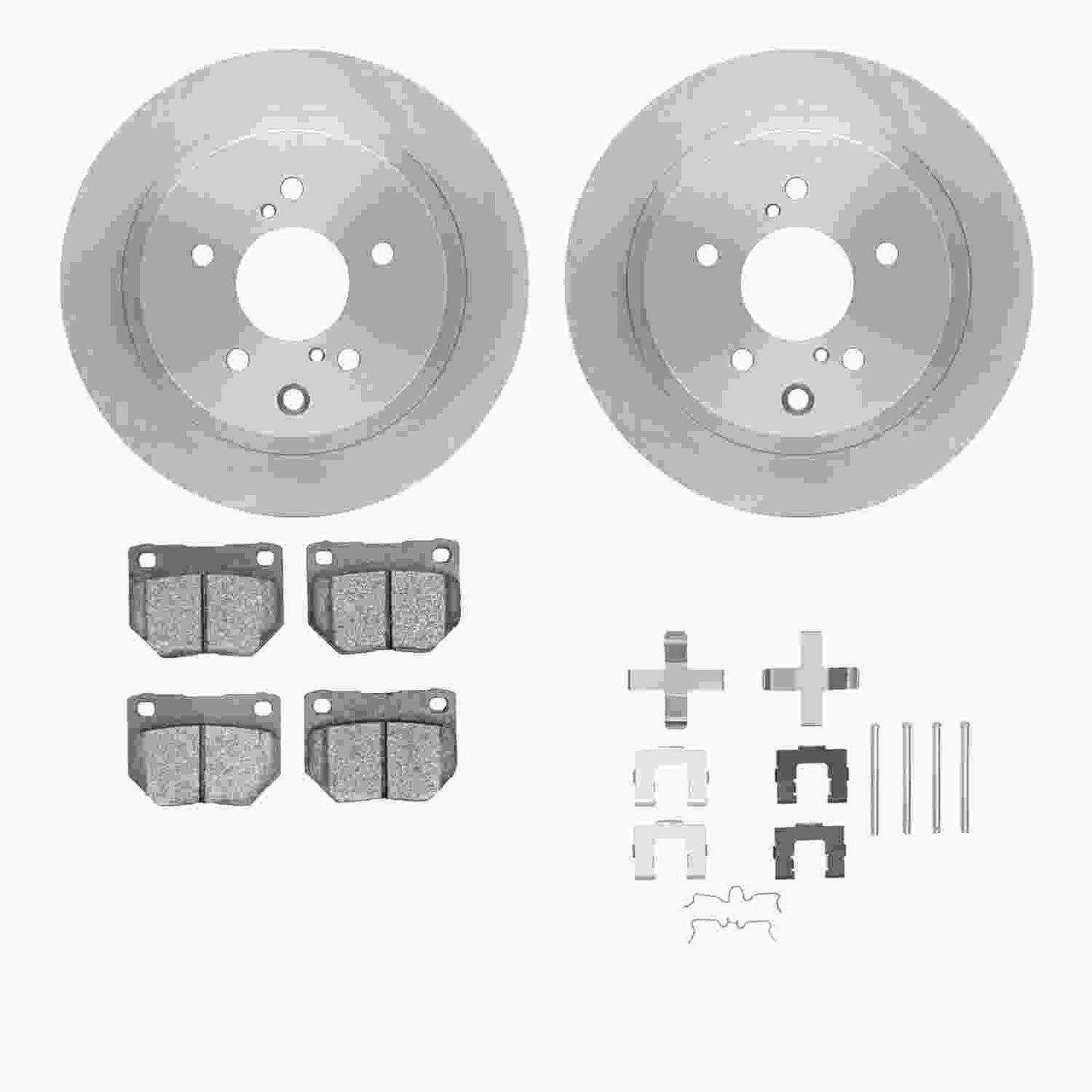 Dynamic Friction Company Disc Brake Kit 6512-67248