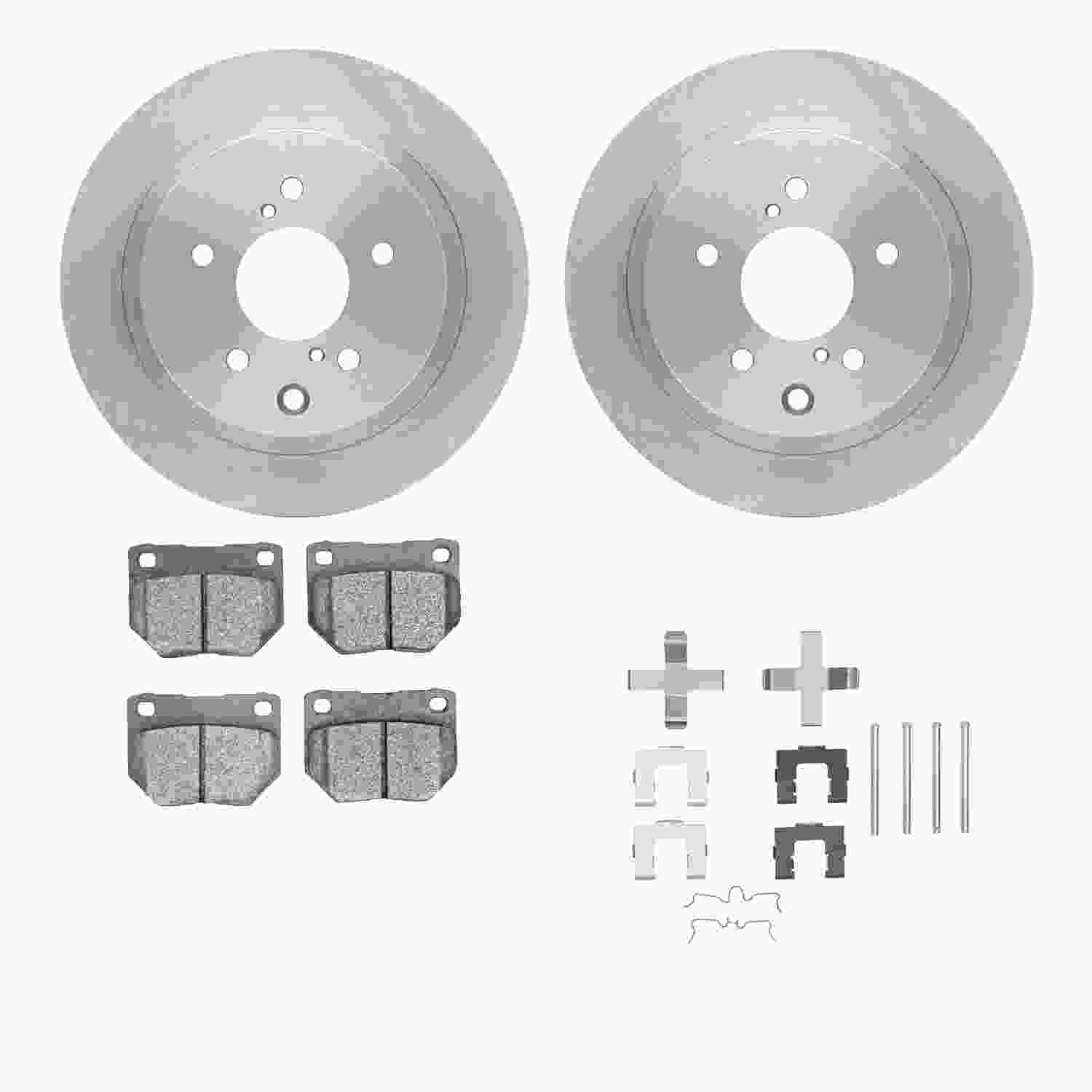 Dynamic Friction Company Disc Brake Kit 6512-67248