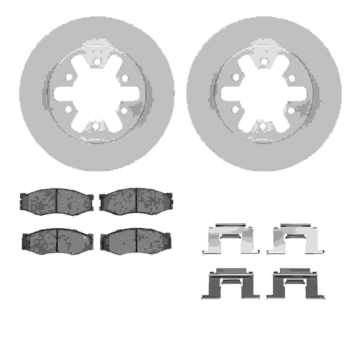 Dynamic Friction Company Disc Brake Kit 6512-67272