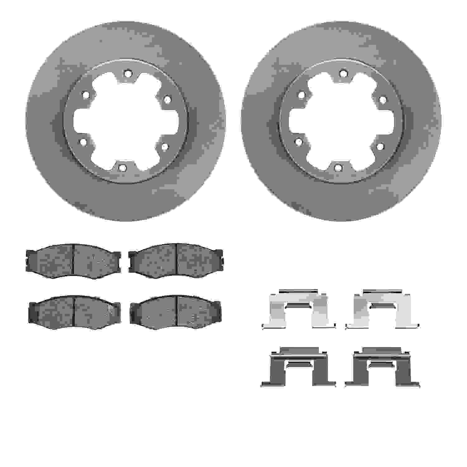 Dynamic Friction Company Disc Brake Kit 6512-67275