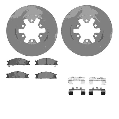 Dynamic Friction Company Disc Brake Kit 6512-67278