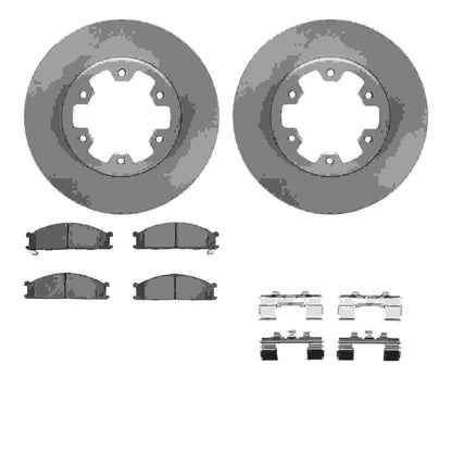 Dynamic Friction Company Disc Brake Kit 6512-67281