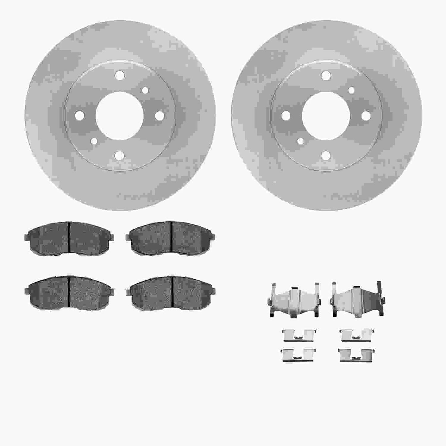 Dynamic Friction Company Disc Brake Kit 6512-67293