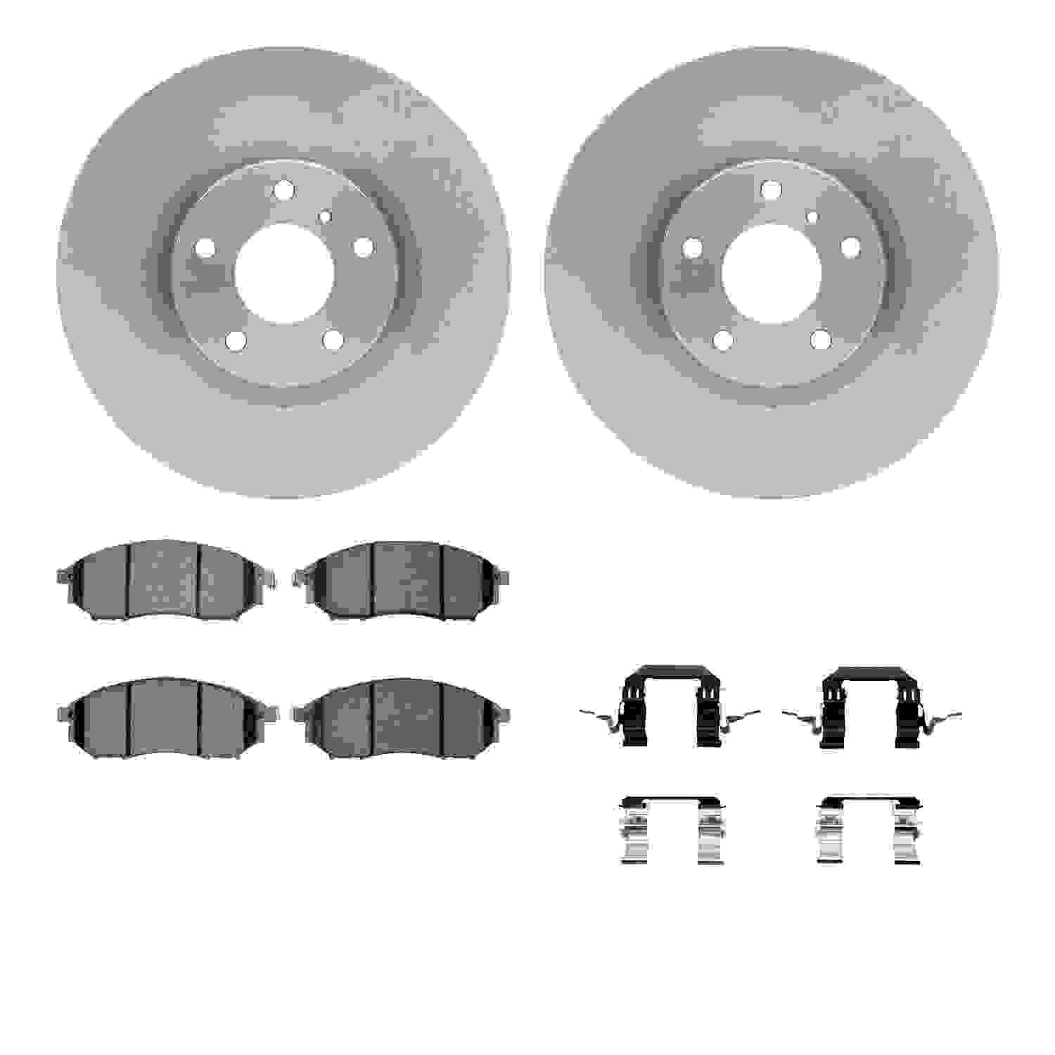 Dynamic Friction Company Disc Brake Kit 6512-67344