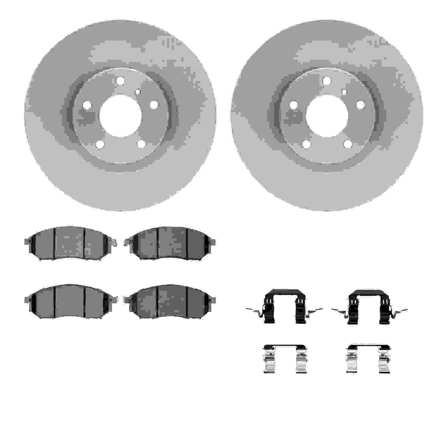 Dynamic Friction Company Disc Brake Kit 6512-67345