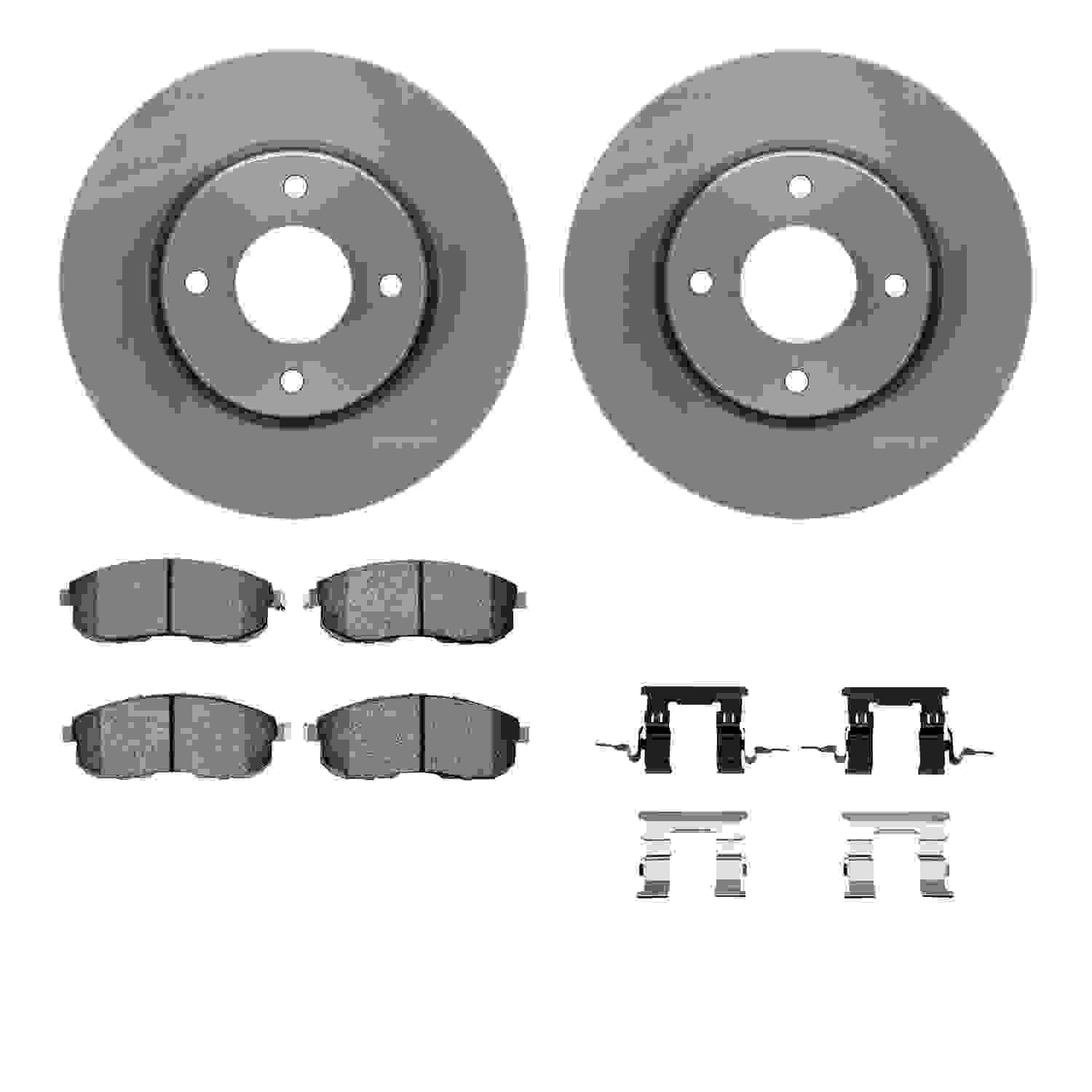 Dynamic Friction Company Disc Brake Kit 6512-67365