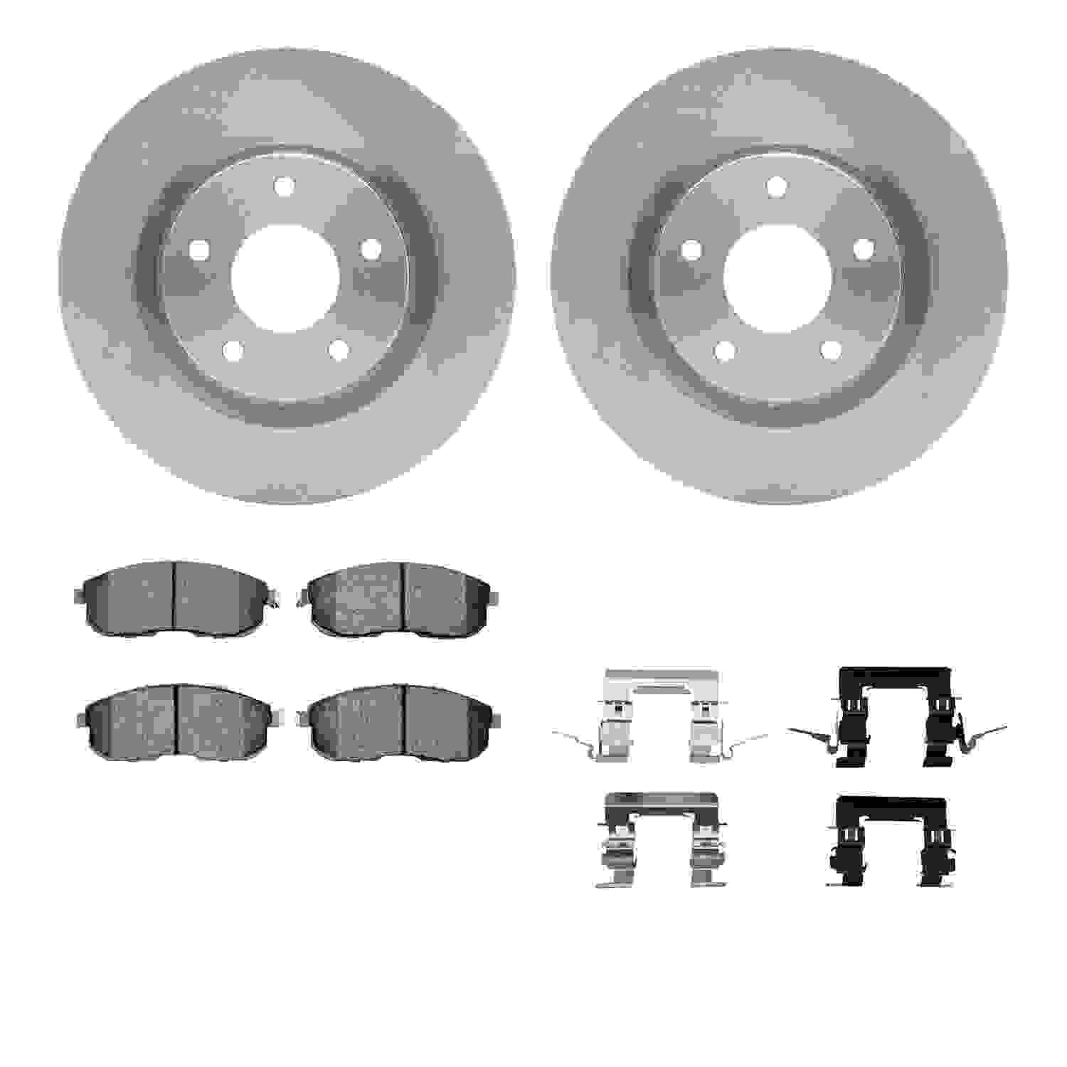 Dynamic Friction Company Disc Brake Kit 6512-67377