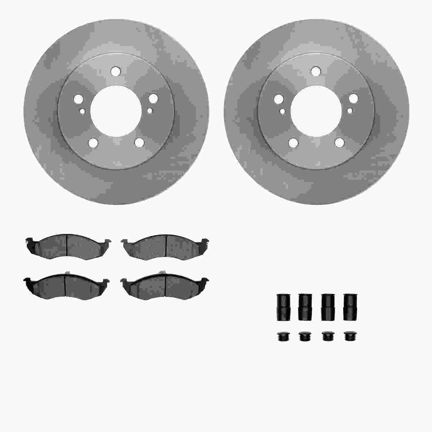 Dynamic Friction Company Disc Brake Kit 6512-67380