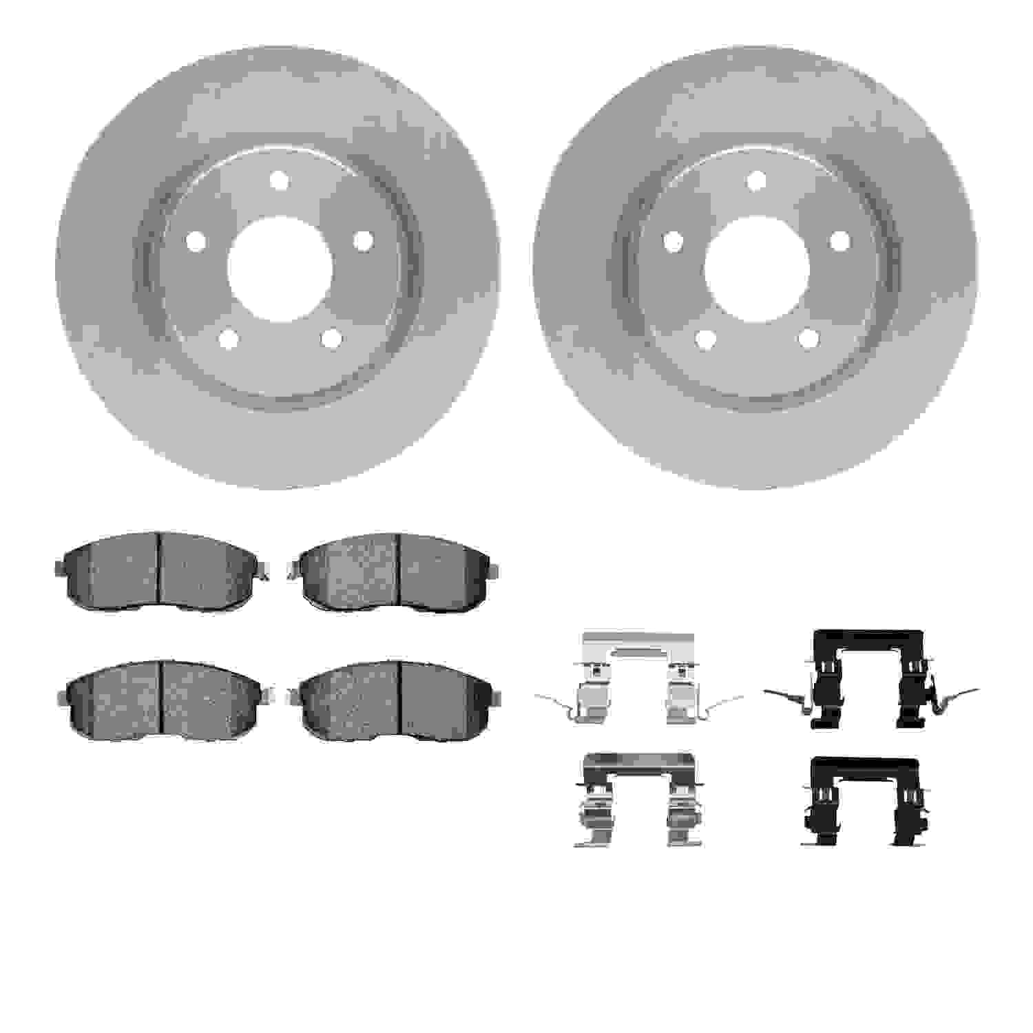 Dynamic Friction Company Disc Brake Kit 6512-67391