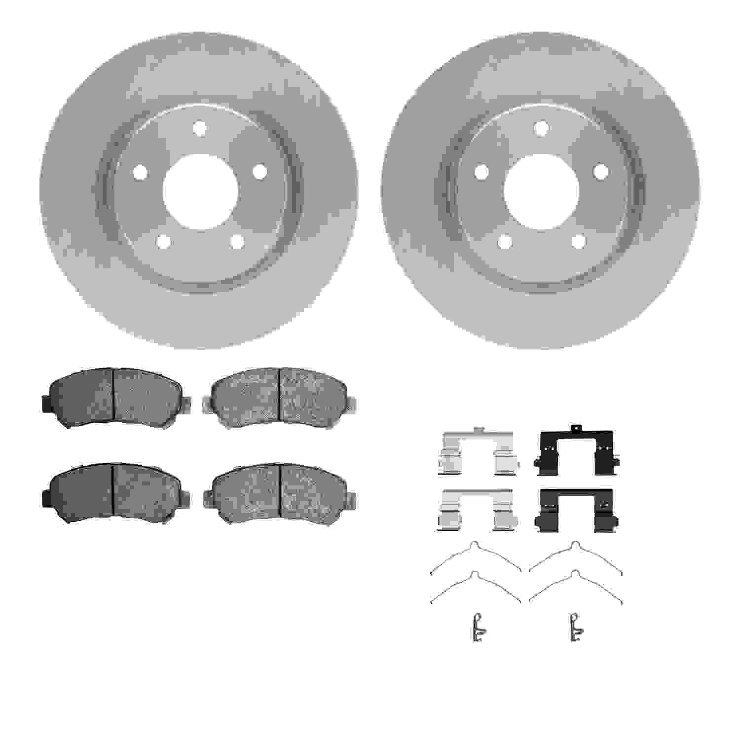 Dynamic Friction Company Disc Brake Kit 6512-67392