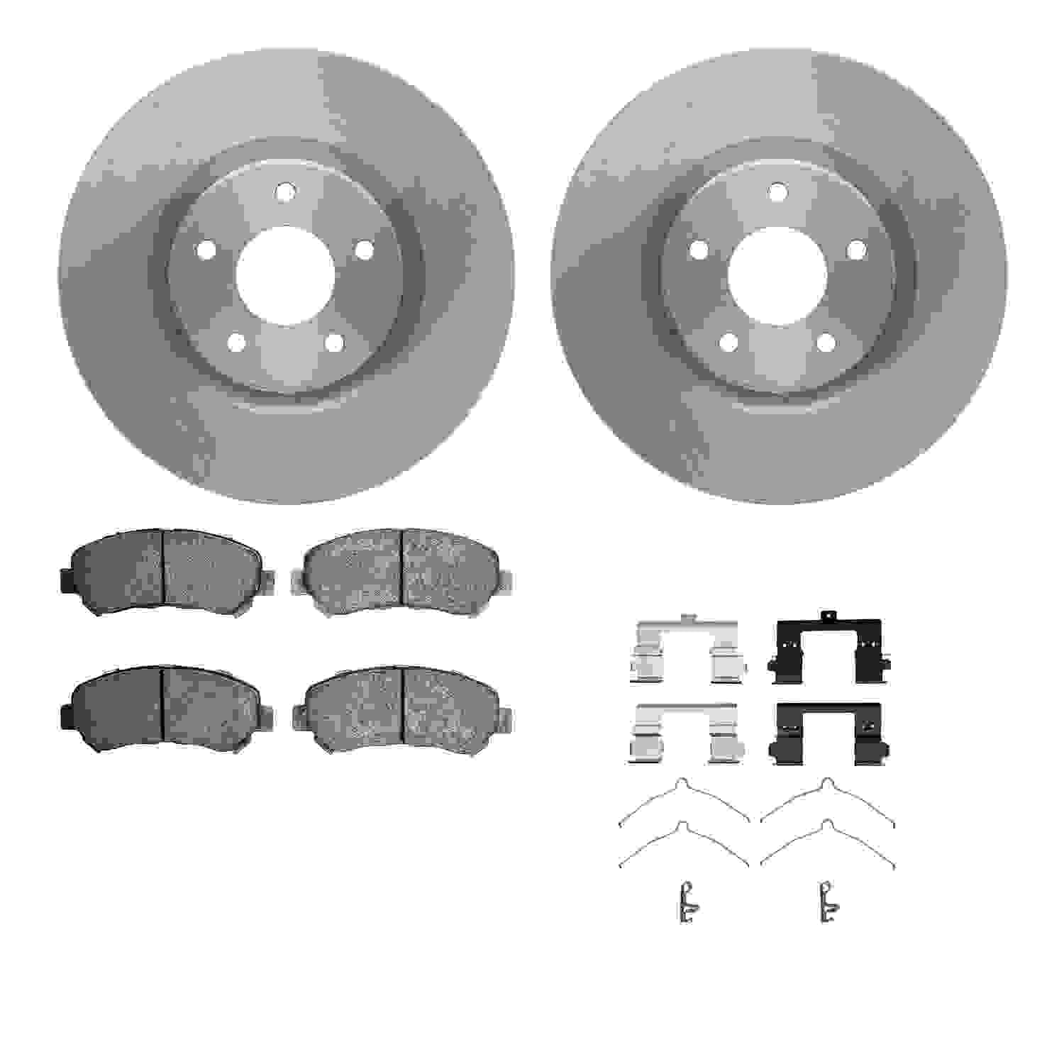 Dynamic Friction Company Disc Brake Kit 6512-67403