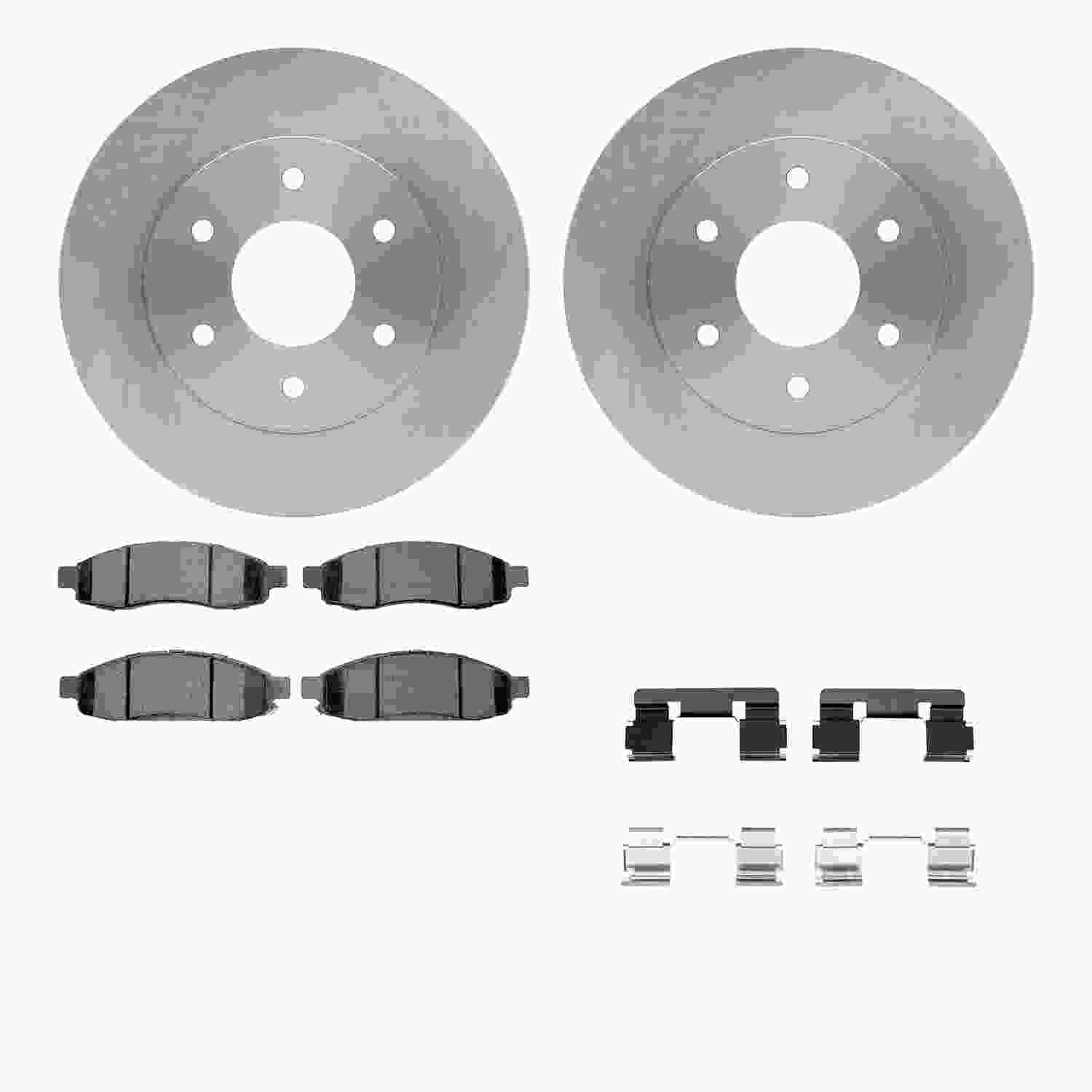 Dynamic Friction Company Disc Brake Kit 6512-67474