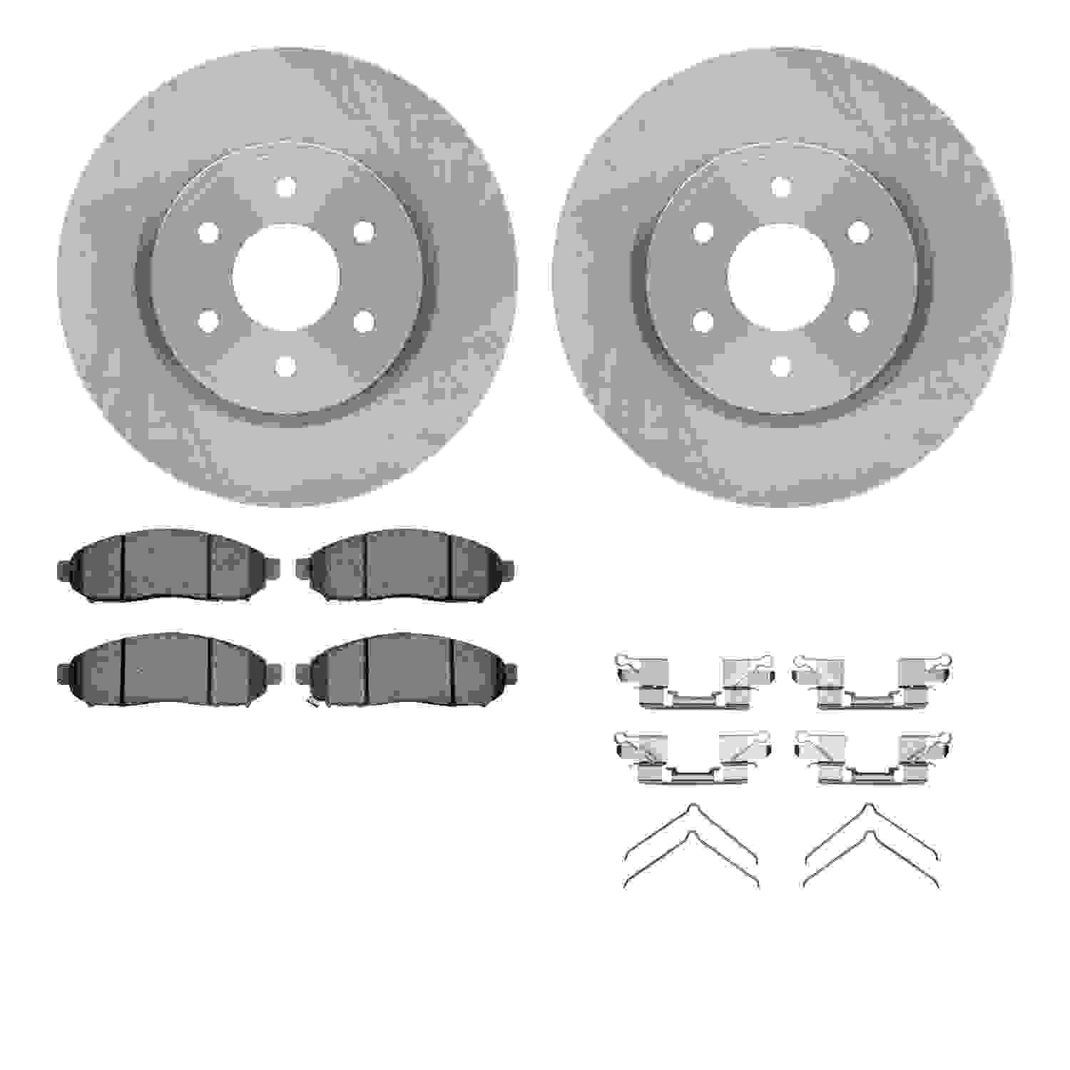 Dynamic Friction Company Disc Brake Kit 6512-67477