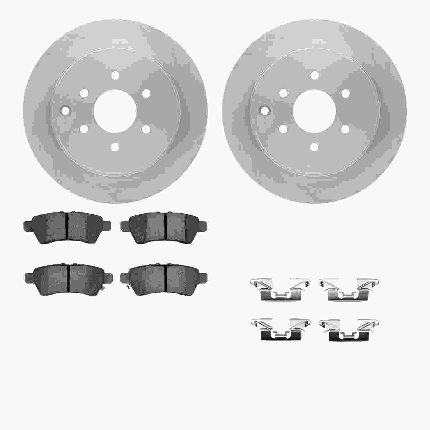 Dynamic Friction Company Disc Brake Kit 6512-67480