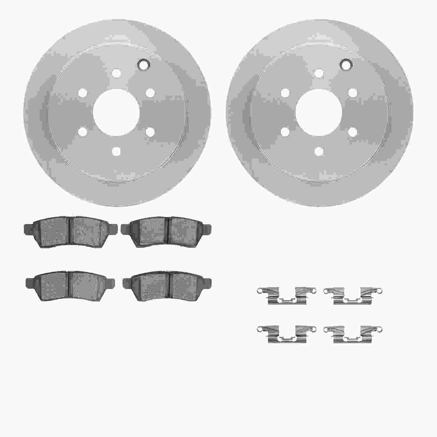 Dynamic Friction Company Disc Brake Kit 6512-67483