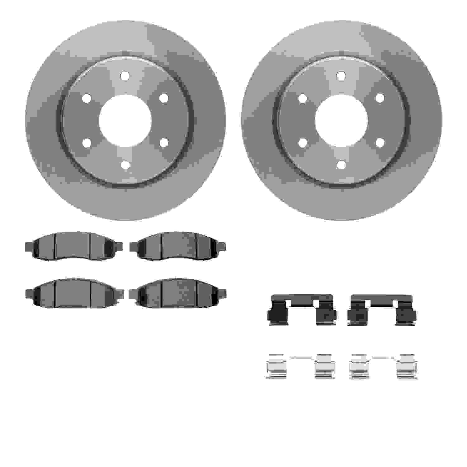 Dynamic Friction Company Disc Brake Kit 6512-67489