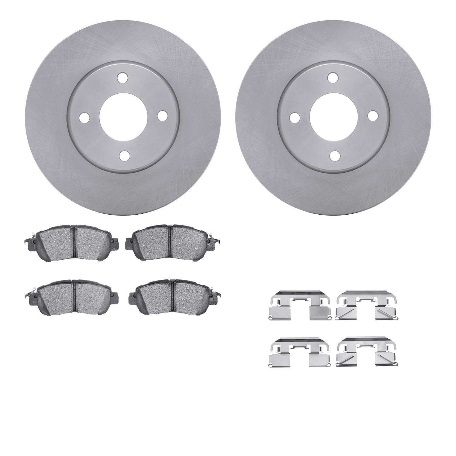 Dynamic Friction Company Disc Brake Kit 6512-67552