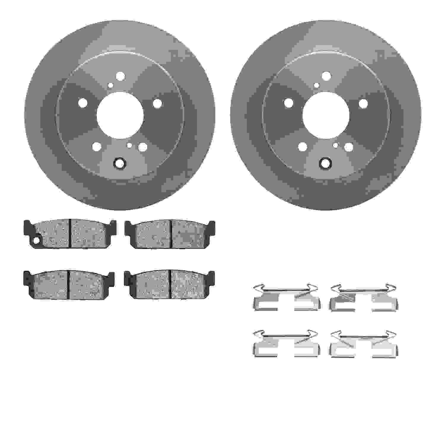 Dynamic Friction Company Disc Brake Kit 6512-68026