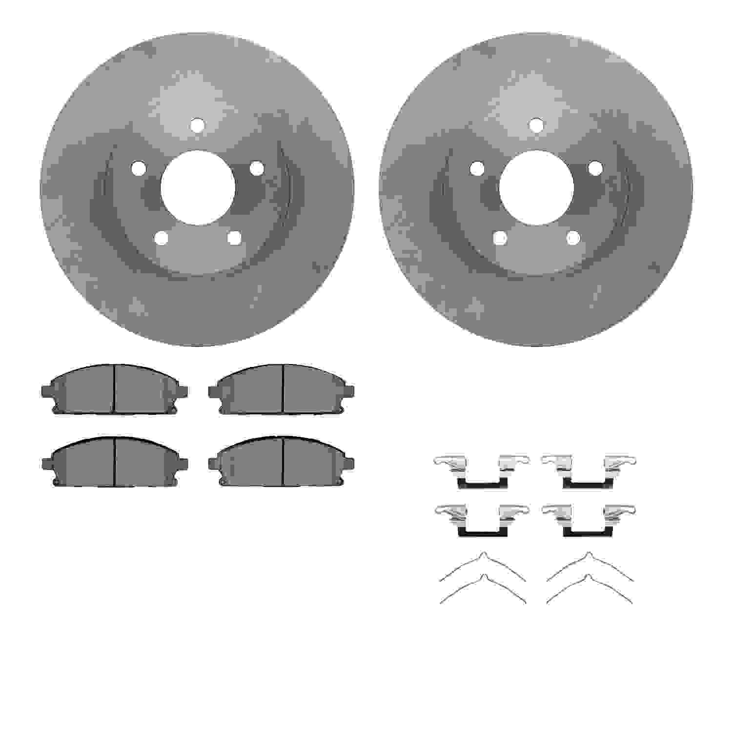 Dynamic Friction Company Disc Brake Kit 6512-68035